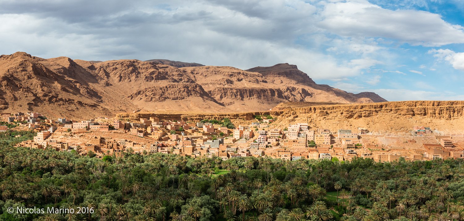  Villages of the High-Atlas. Morocco 