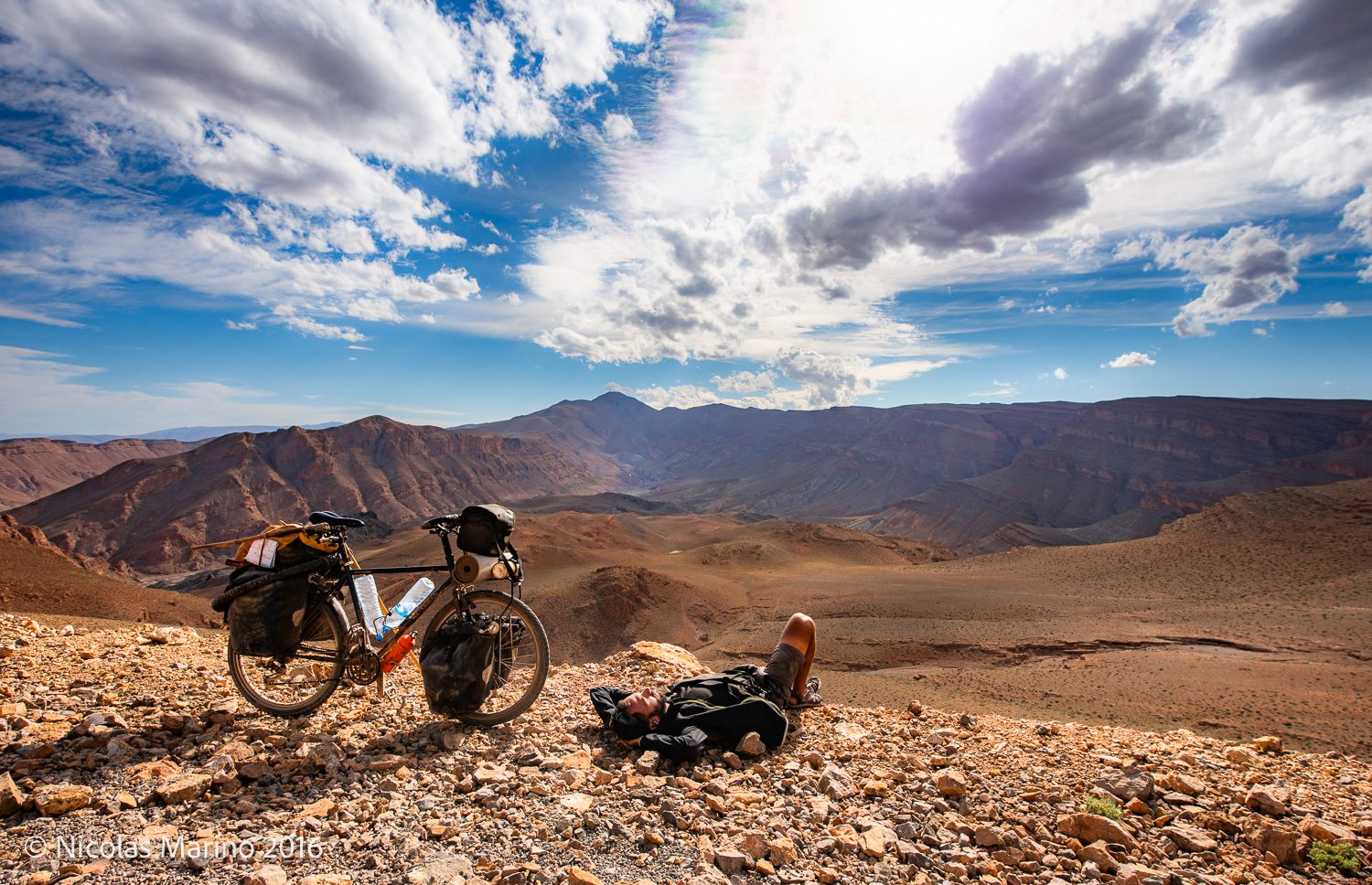  Cycling in the High Atlas. Morocco 