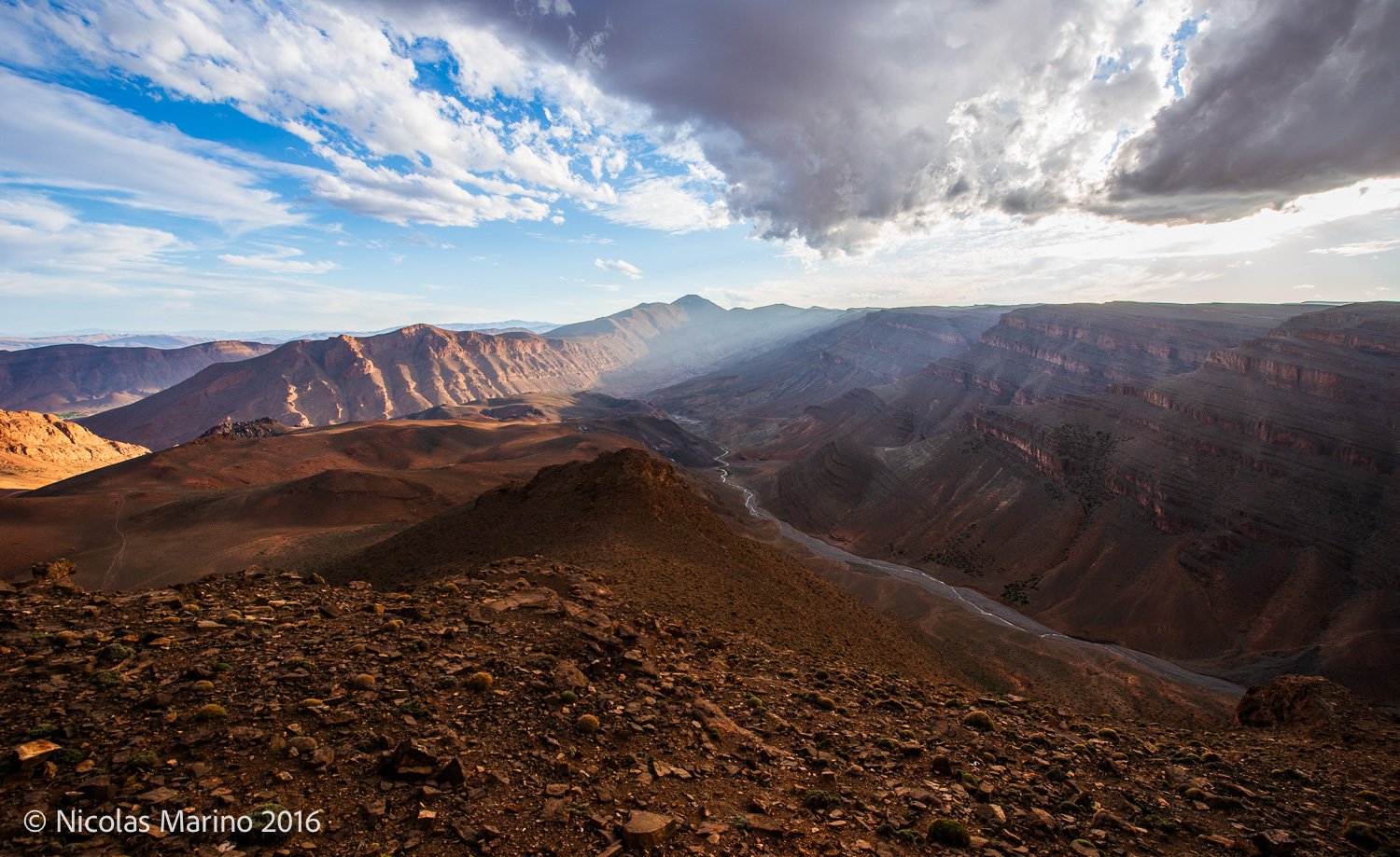  Canyons of the High-Atlas. Morocco 