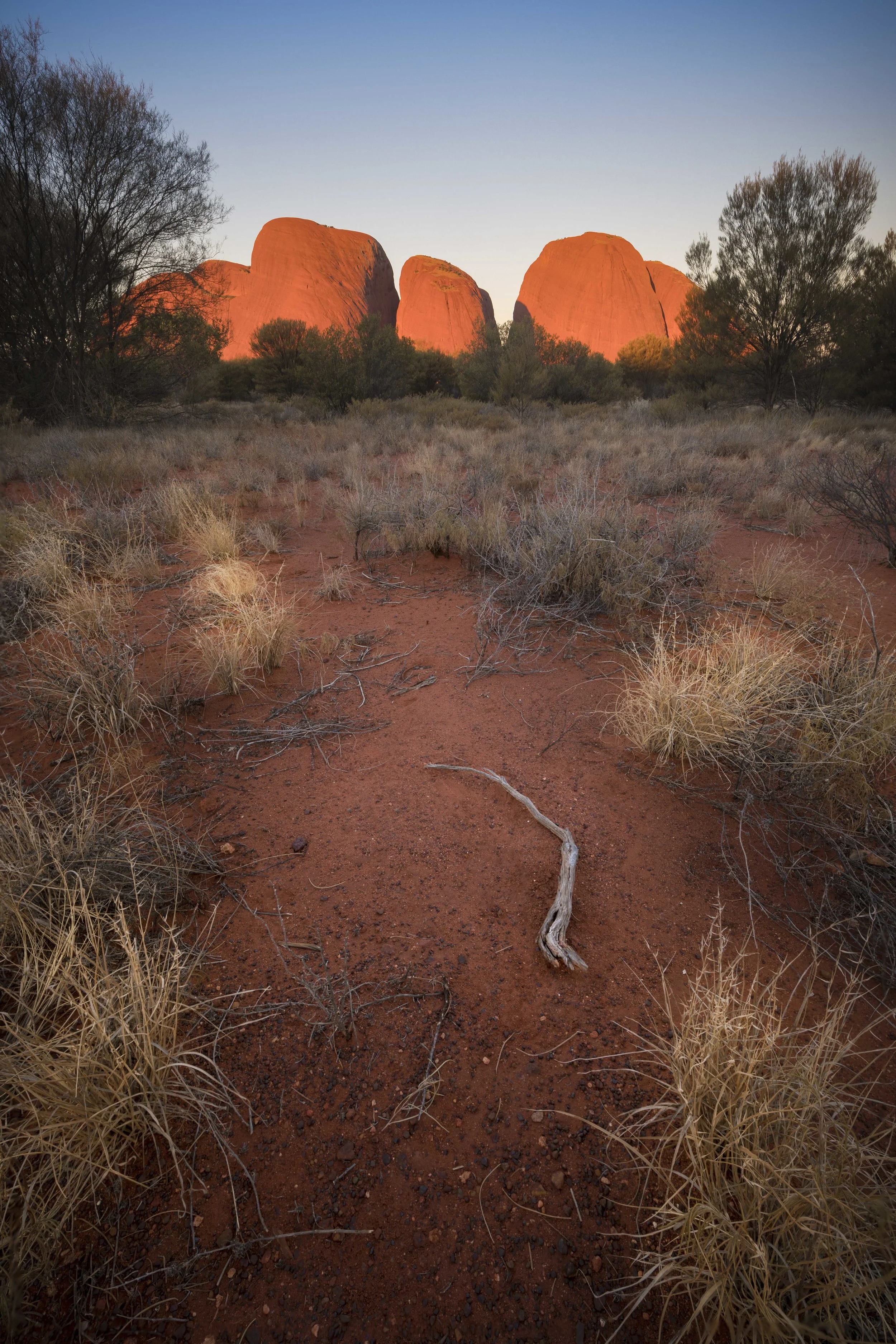 Sunset at Kata Tjuta