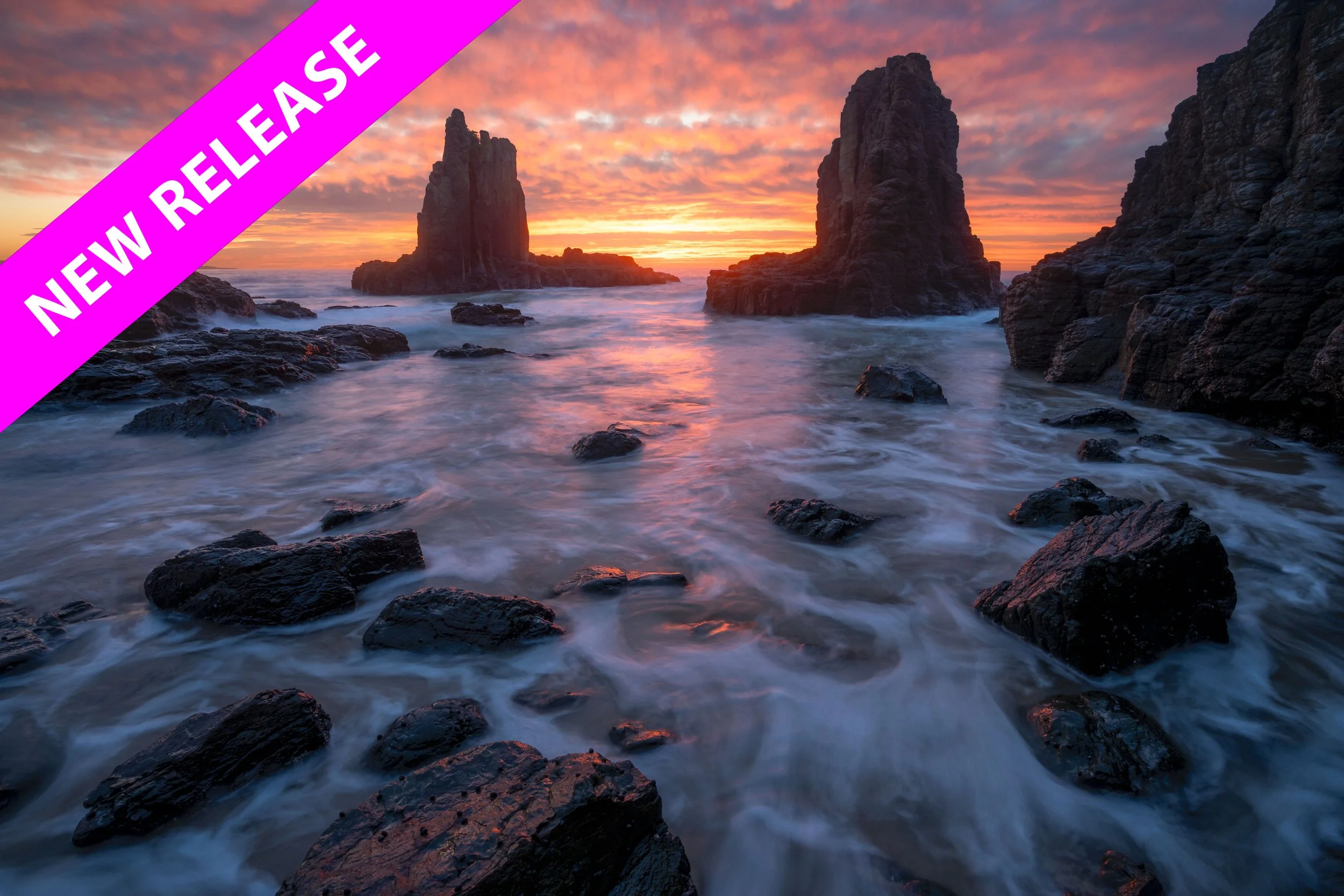 Join Samuel Markham for an immersive workshop photographing the dramatic seascapes of Kiama