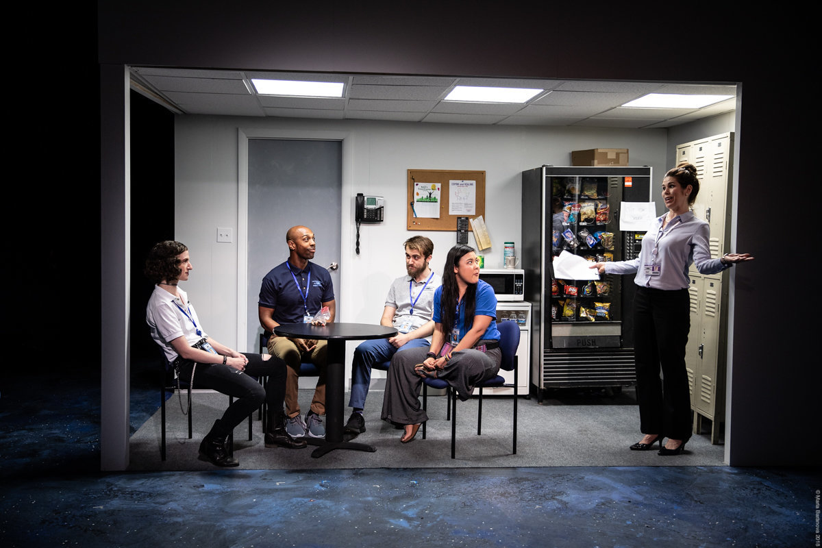 Becca Schneider, Jason C. Brown, Dominic F. Russo, Olivia Oguma, and Robin Galloway Maria Baranova Photography