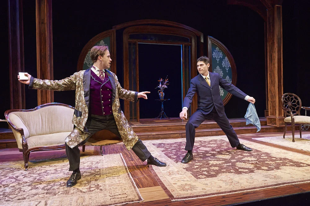 The Importance of Being Earnest , Portland Stage Company Ross Cowan and Max Samuels Aaron Flacke Photography