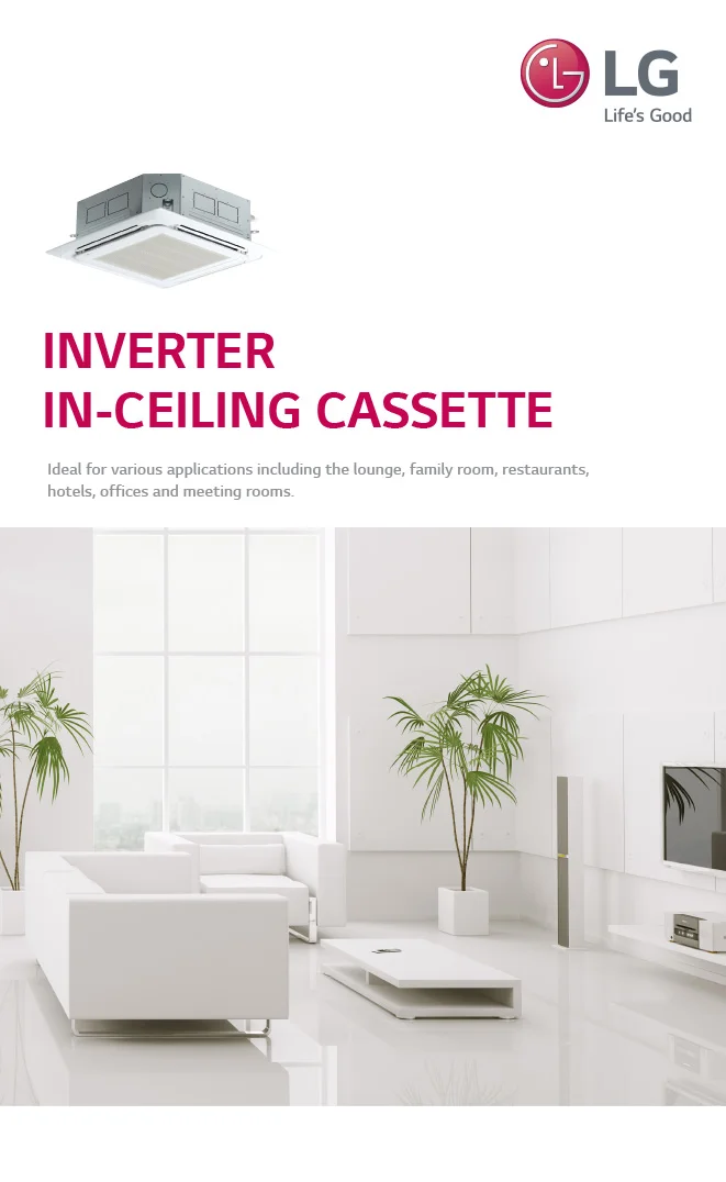LG Cassette Air Conditioning Brochure