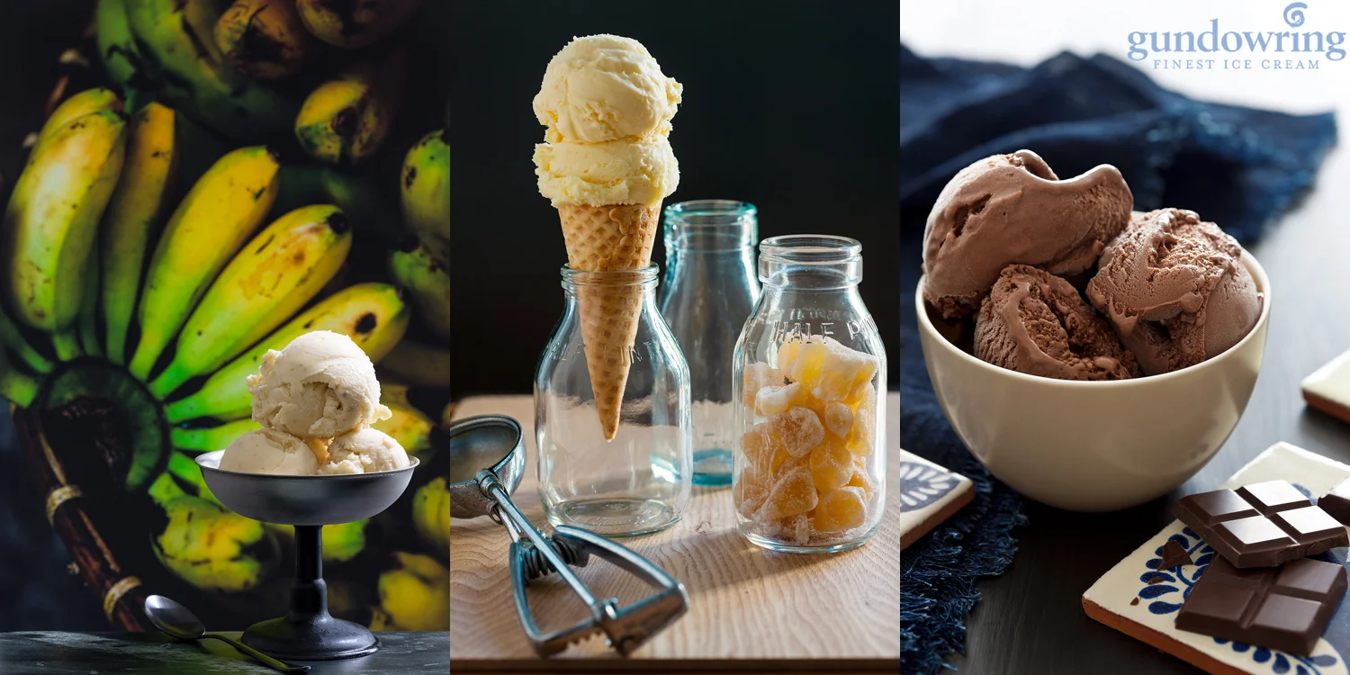 food photography & styling - gundowring ice-cream