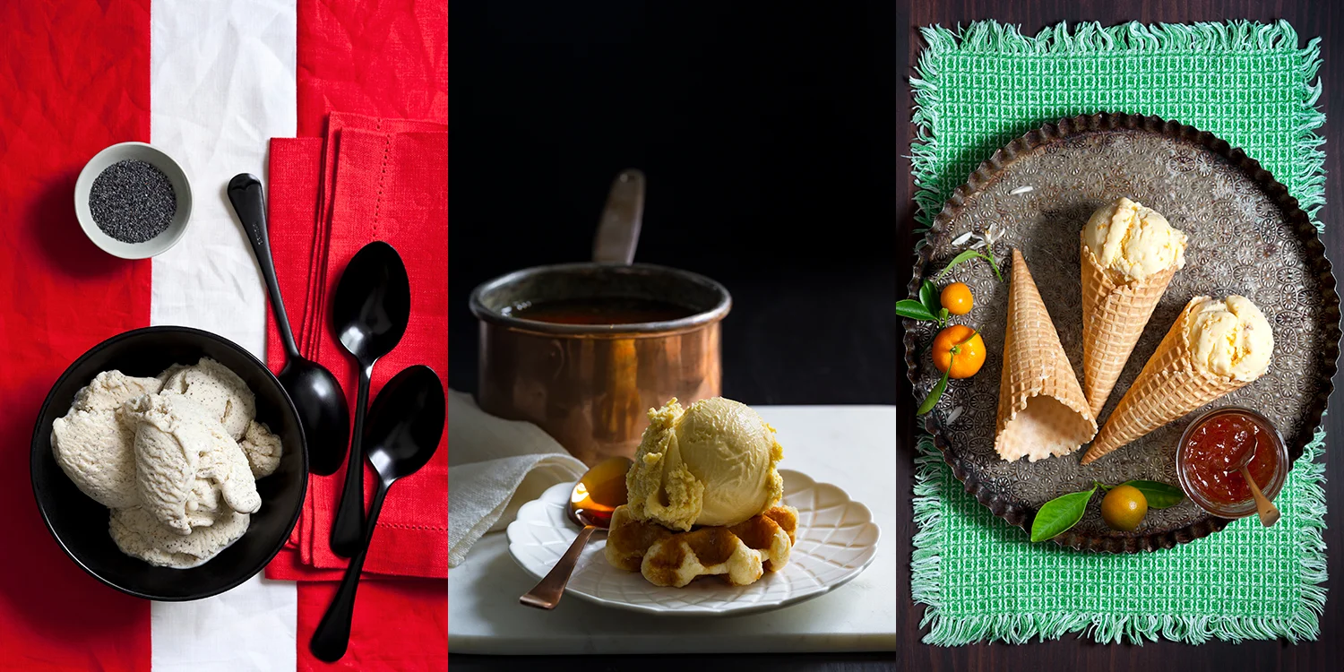 food photography & styling - gundowring ice-cream