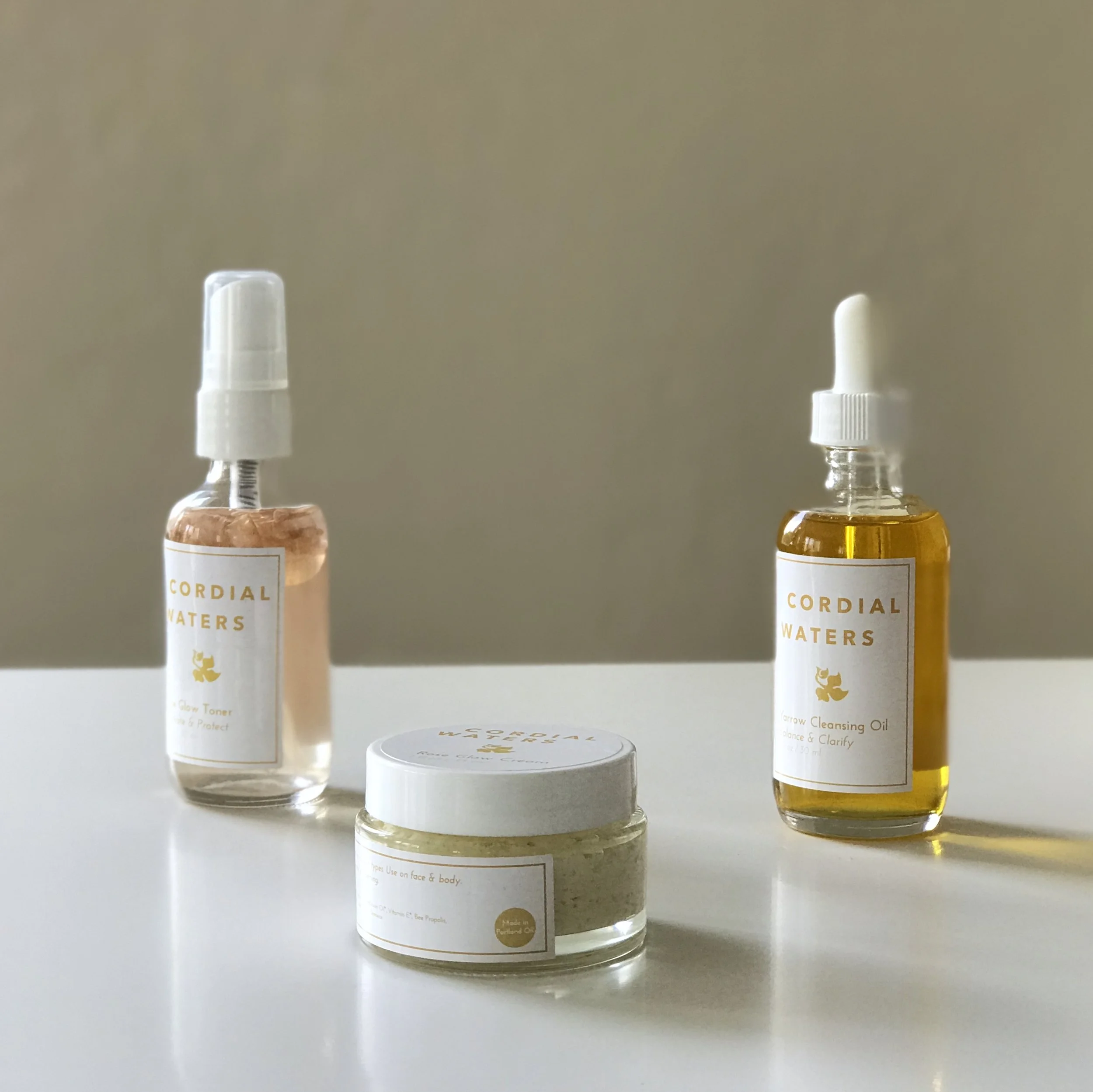 rose glow skin care set