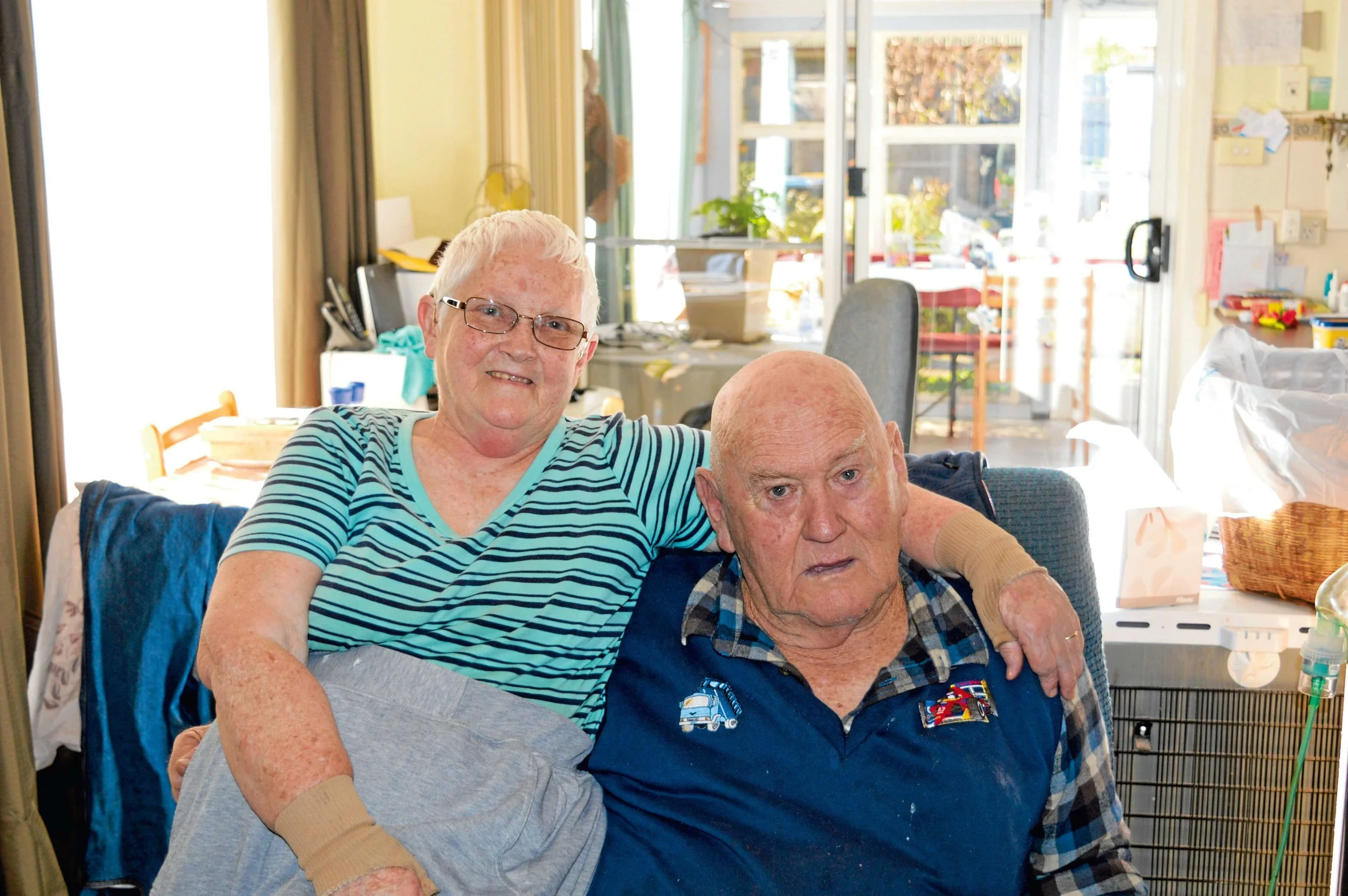 • Irene and Ronald ‘Tiny’ Le Fevre.