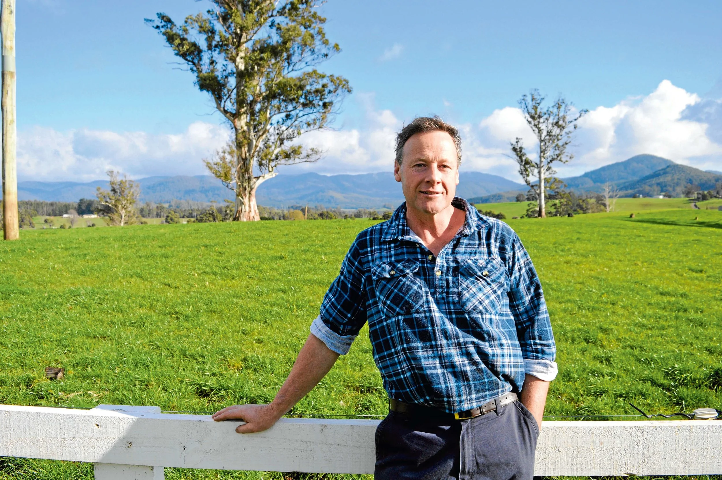 • Dairy Council chairman and Ringarooma dairy farmer Jeff Cox.