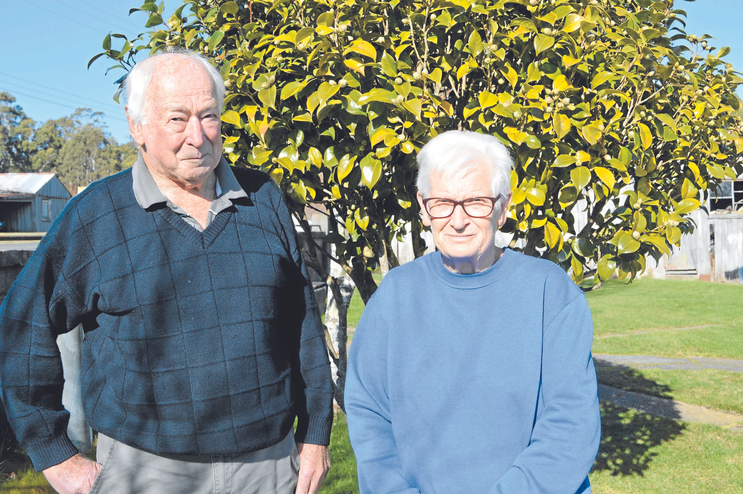 • Ken and Sue Naylor of Branxholm.