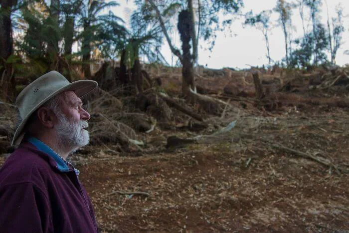 • Complainant Peter Coxhead. Photo by Jess Davis for ABC RN.