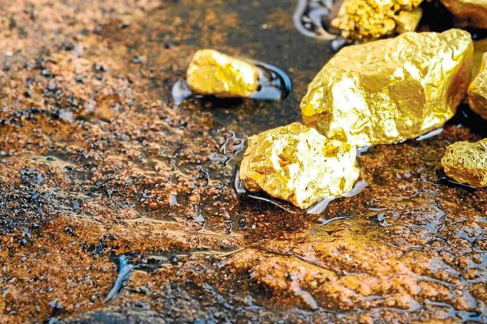 Gold mining potential at Warrentinna