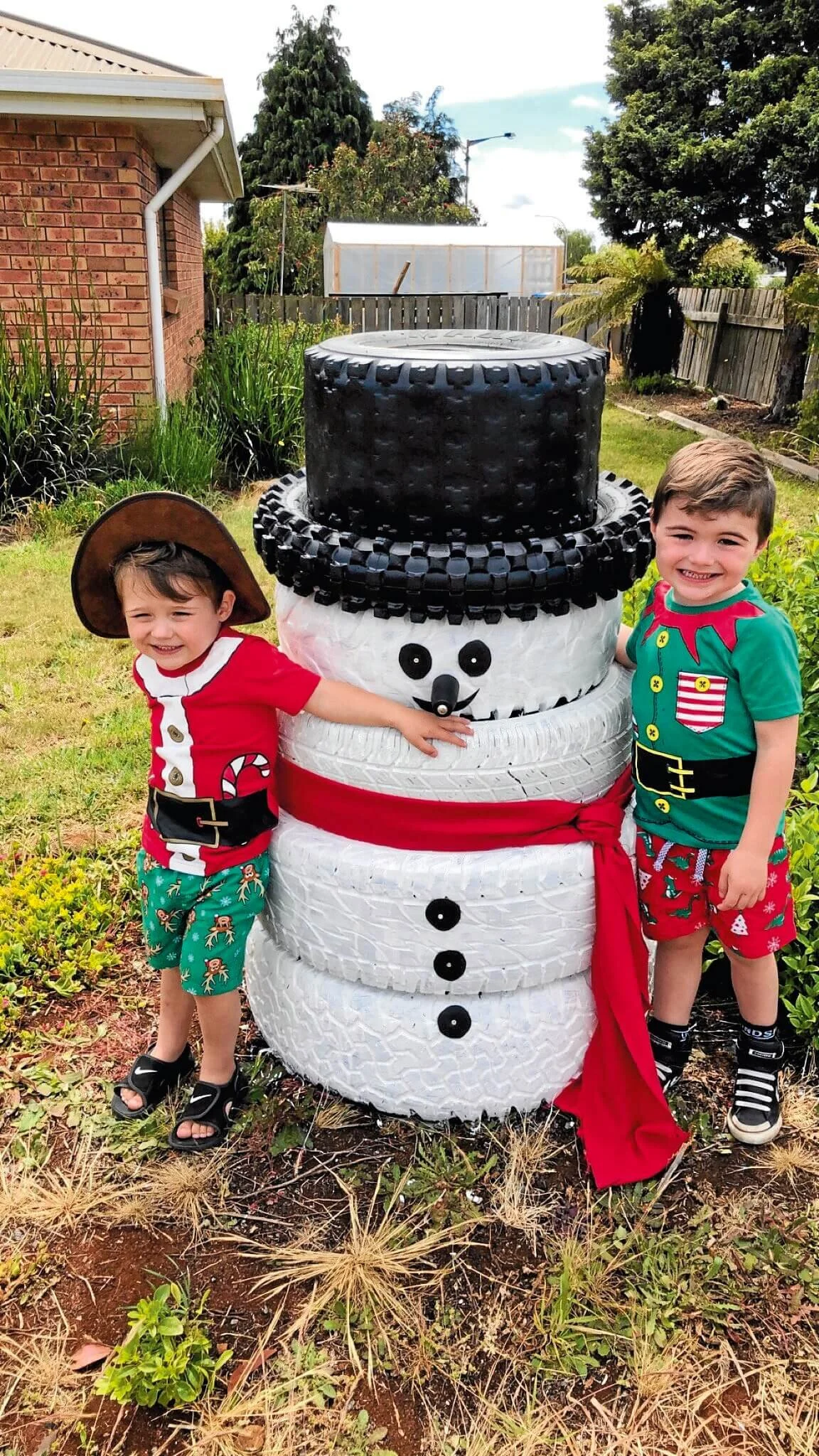 Upcycled Christmas competition 