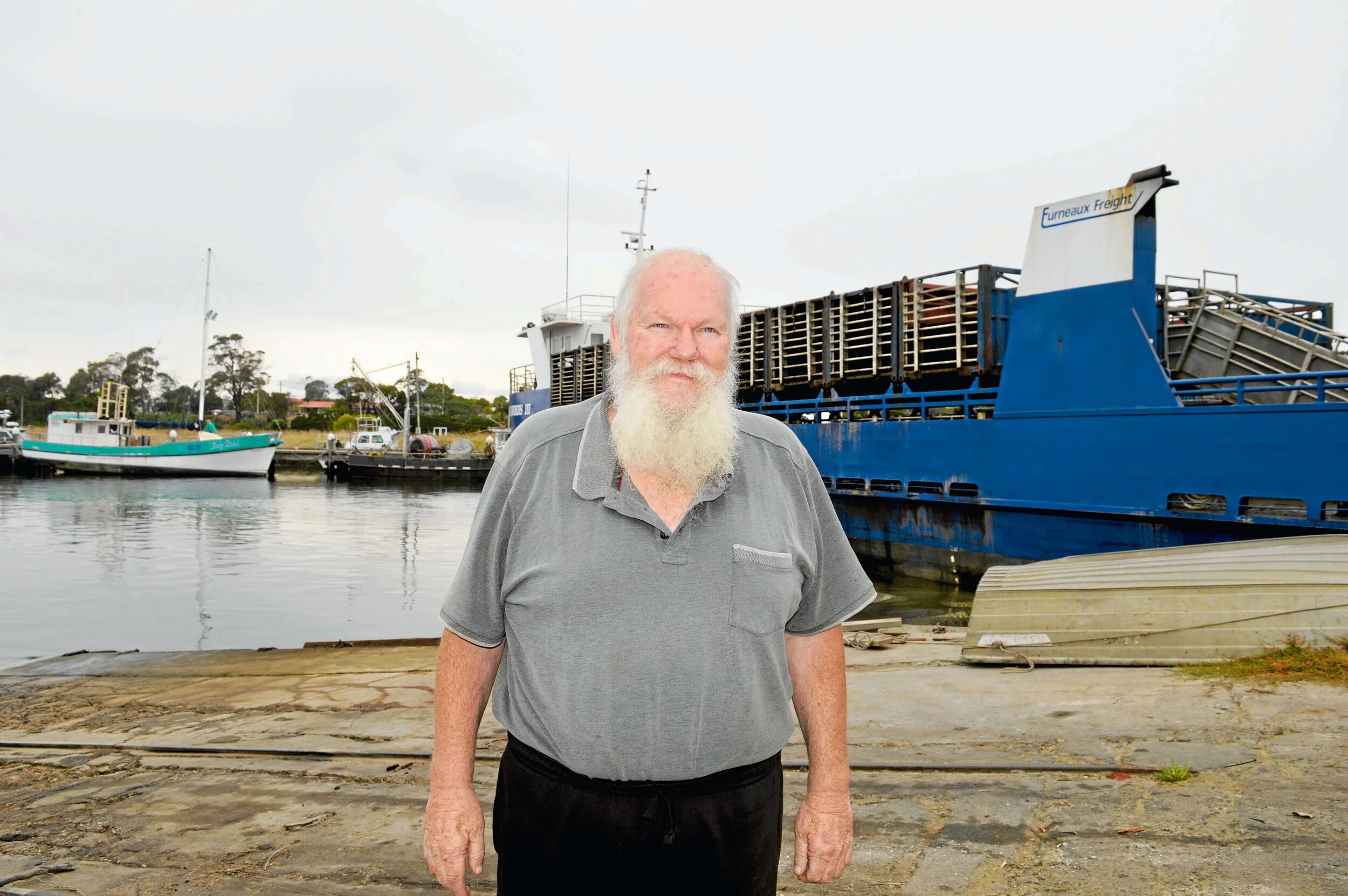 The godfather of Furneaux Freight