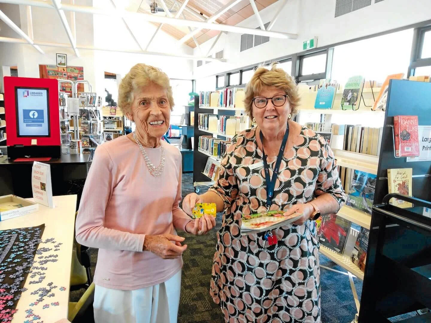 Library opens back up