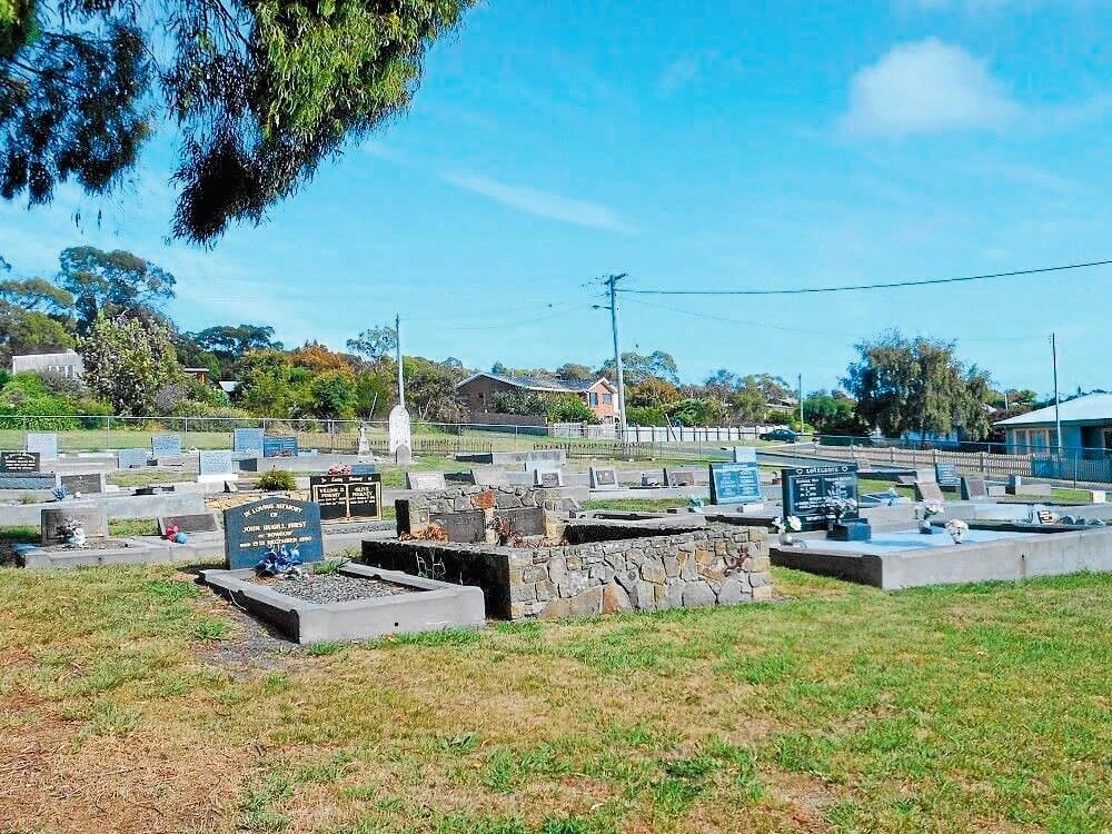 Test graves dug at seaside cemetery