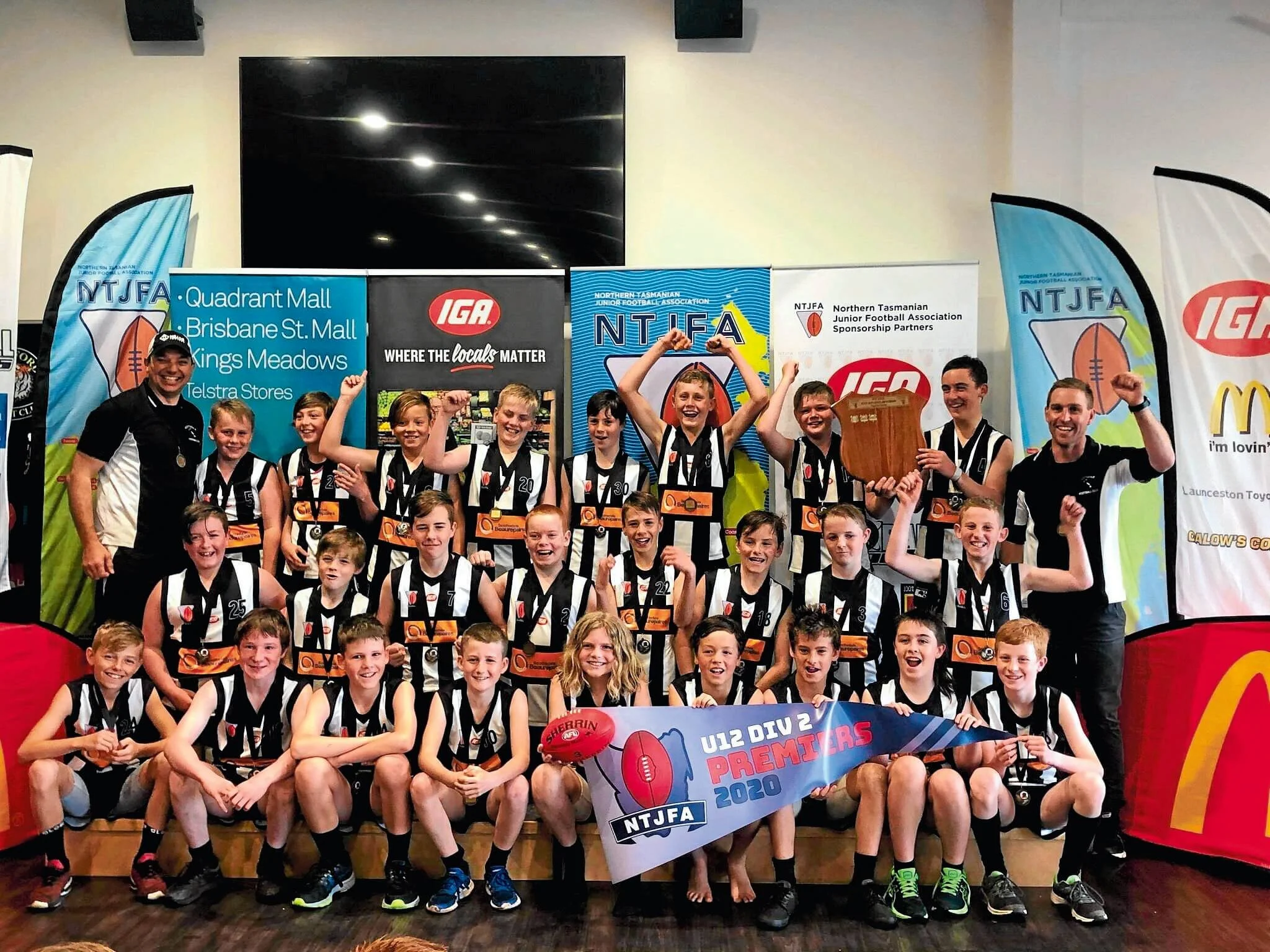 Magpie Under 12s make history