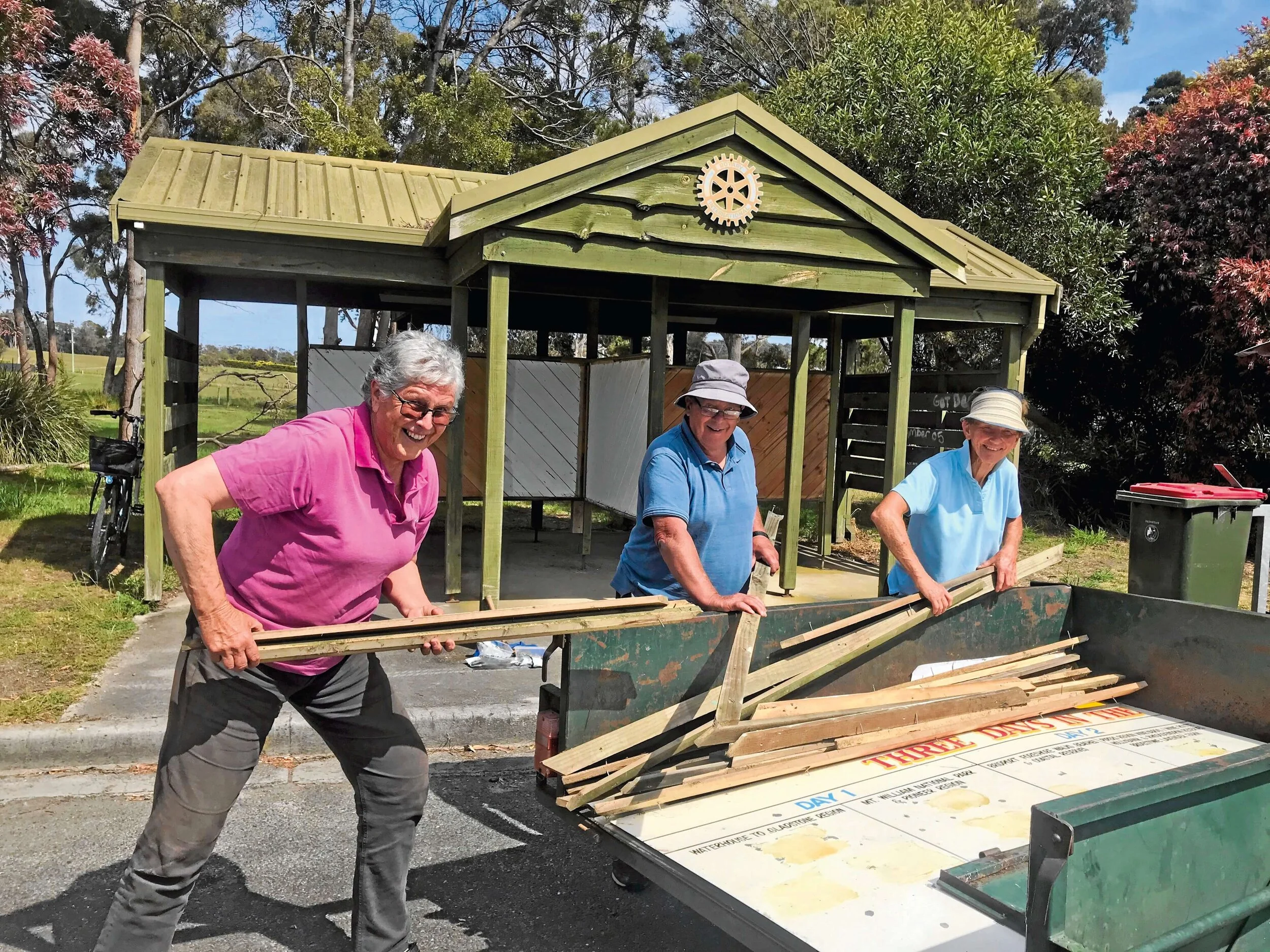 Ezzy Park make-over underway