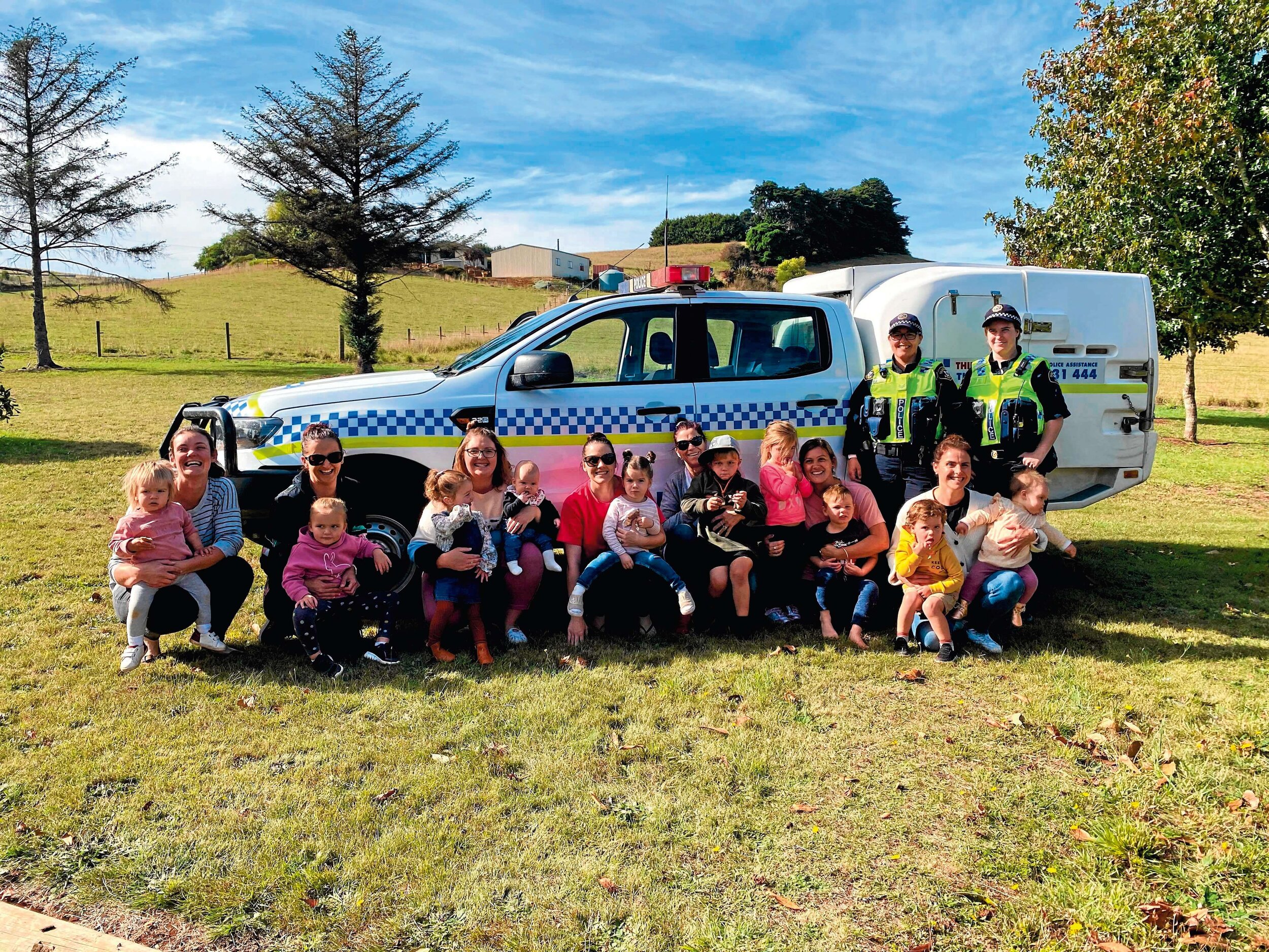 Police at playgroup, no arrests