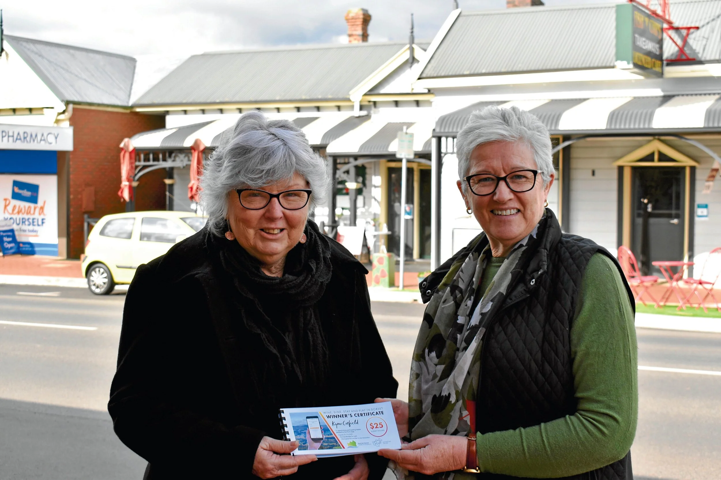Business promotion rewards local