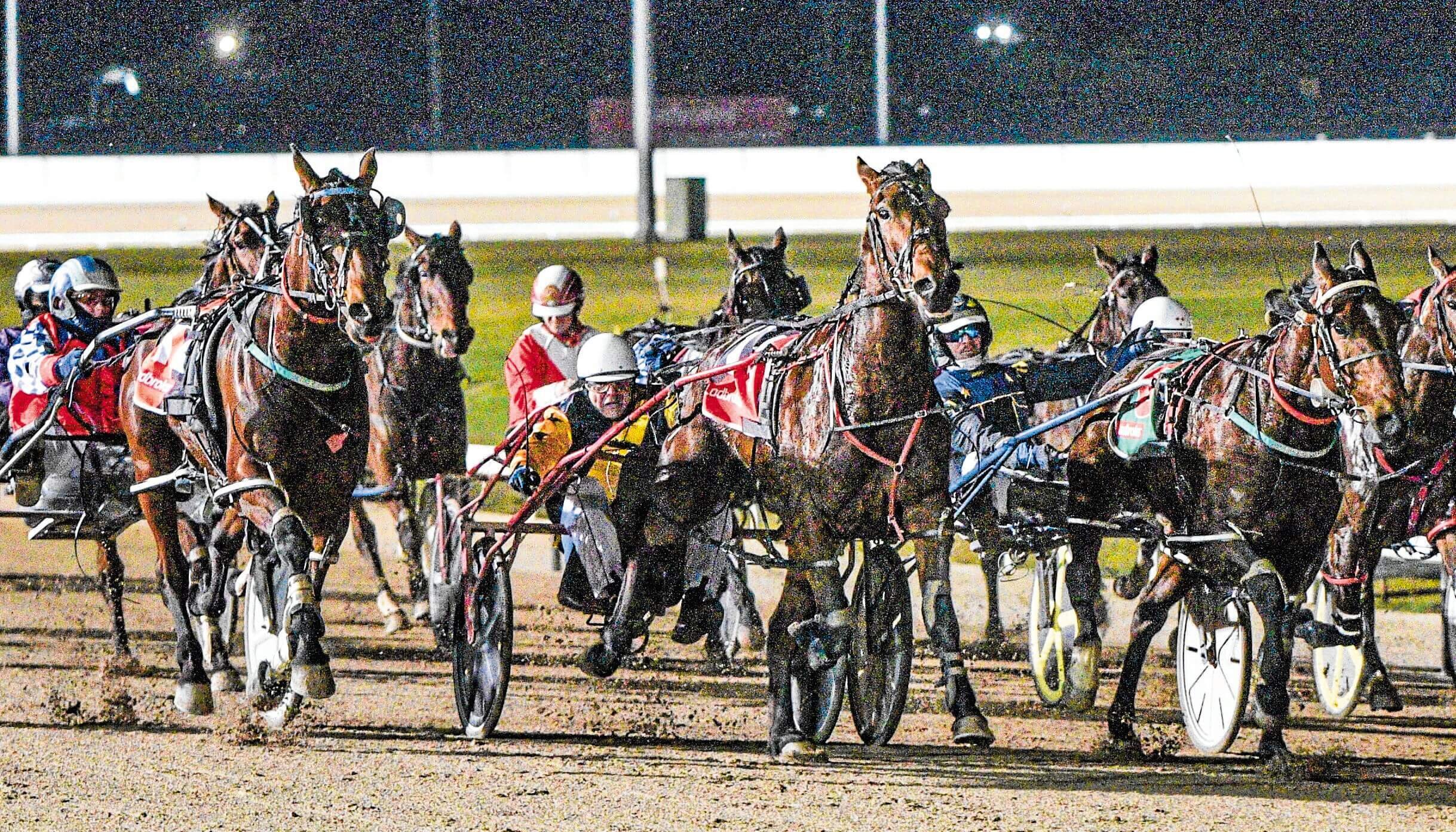 Unseated driver pipped at post