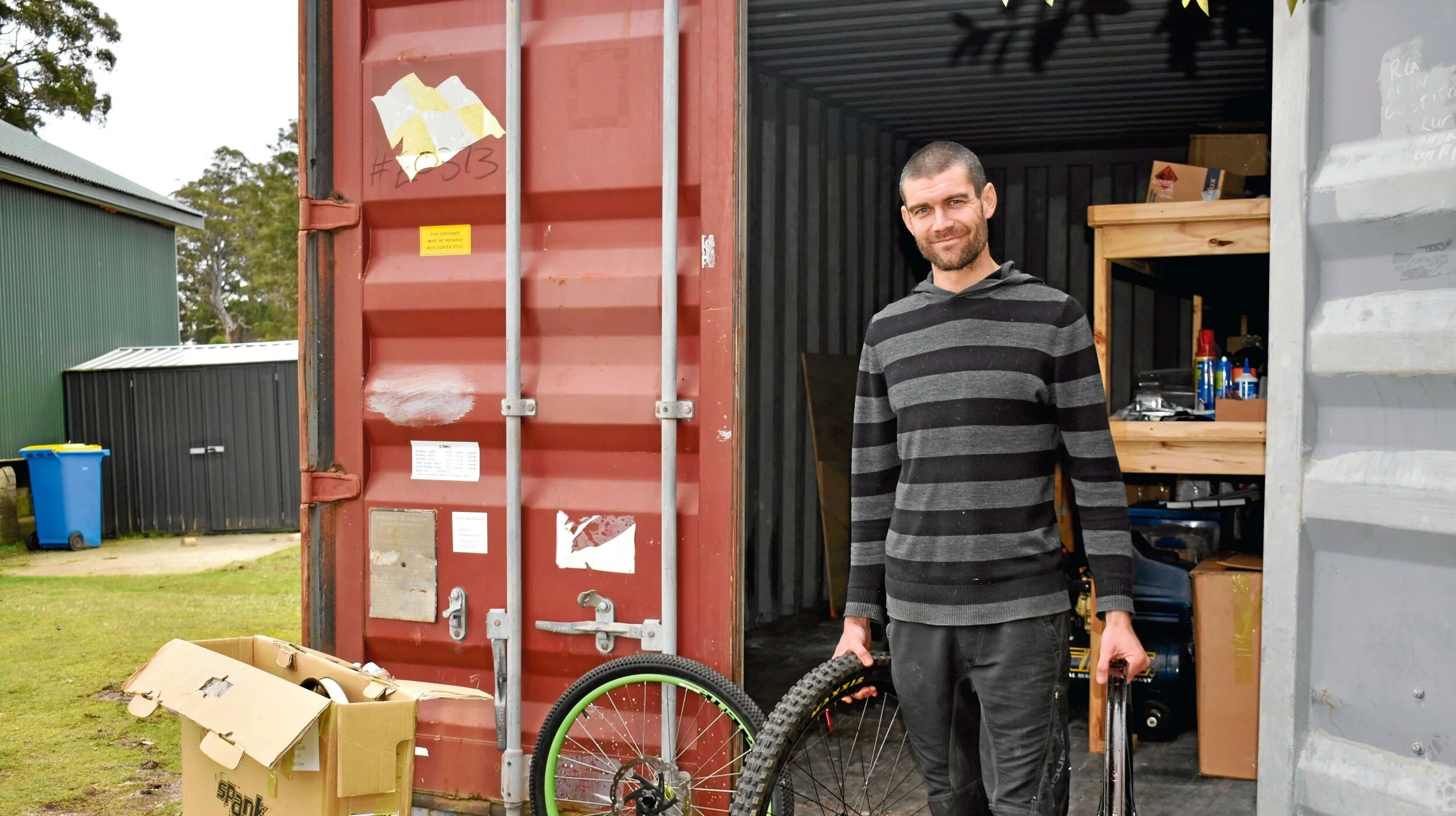 Branxholm feeling bike impact