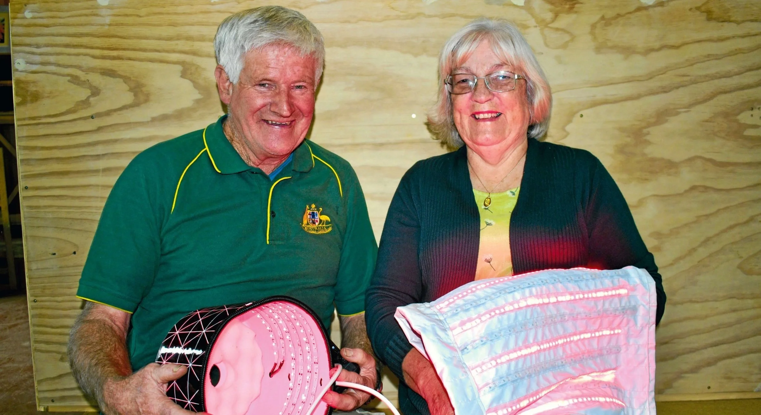 Healing helmets go global