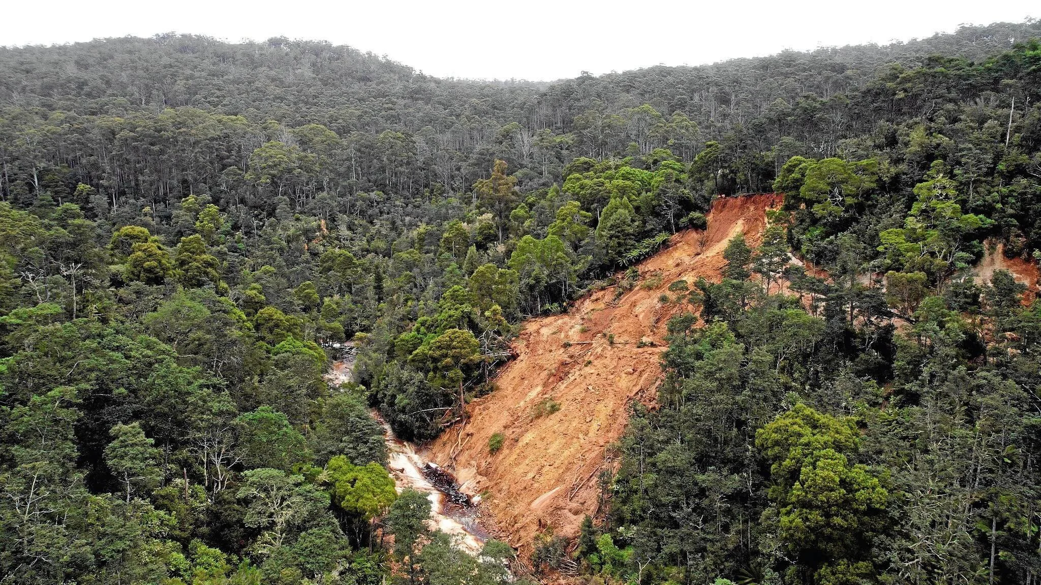 EWS on track despite landslip 