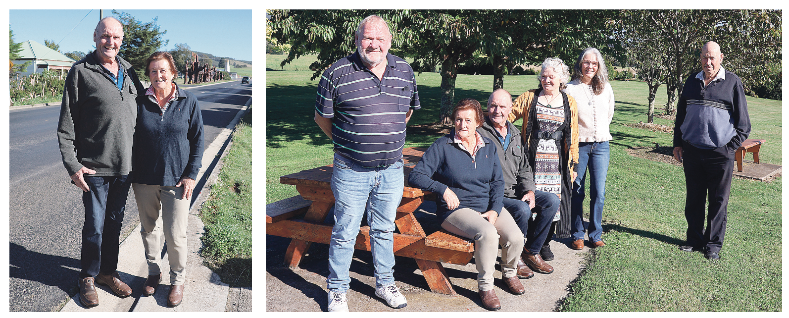 Fond farewell for Legerwood pair