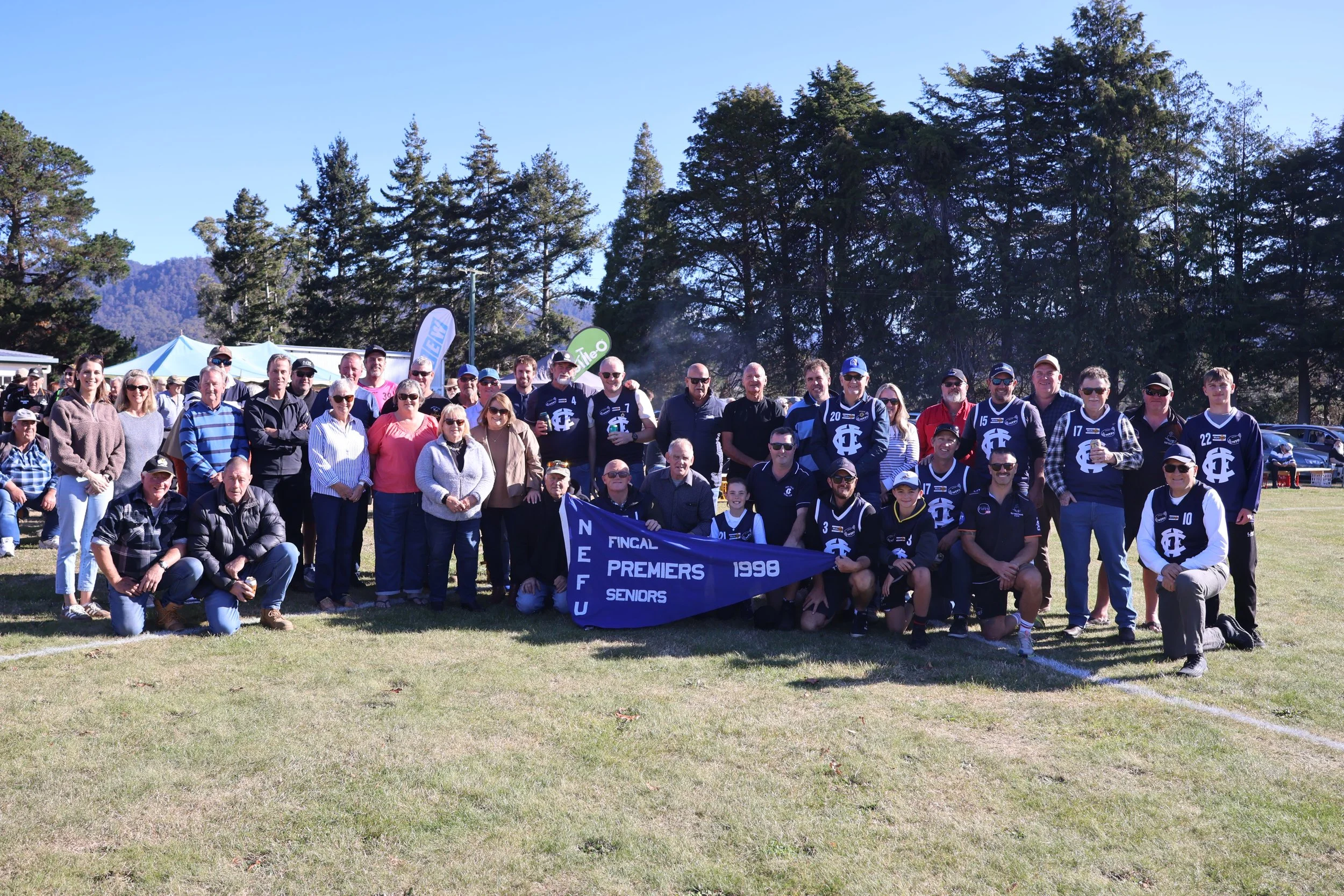 Former Fingal Football Club members were celebrated on Saturday at teh annual heritage match.JPG