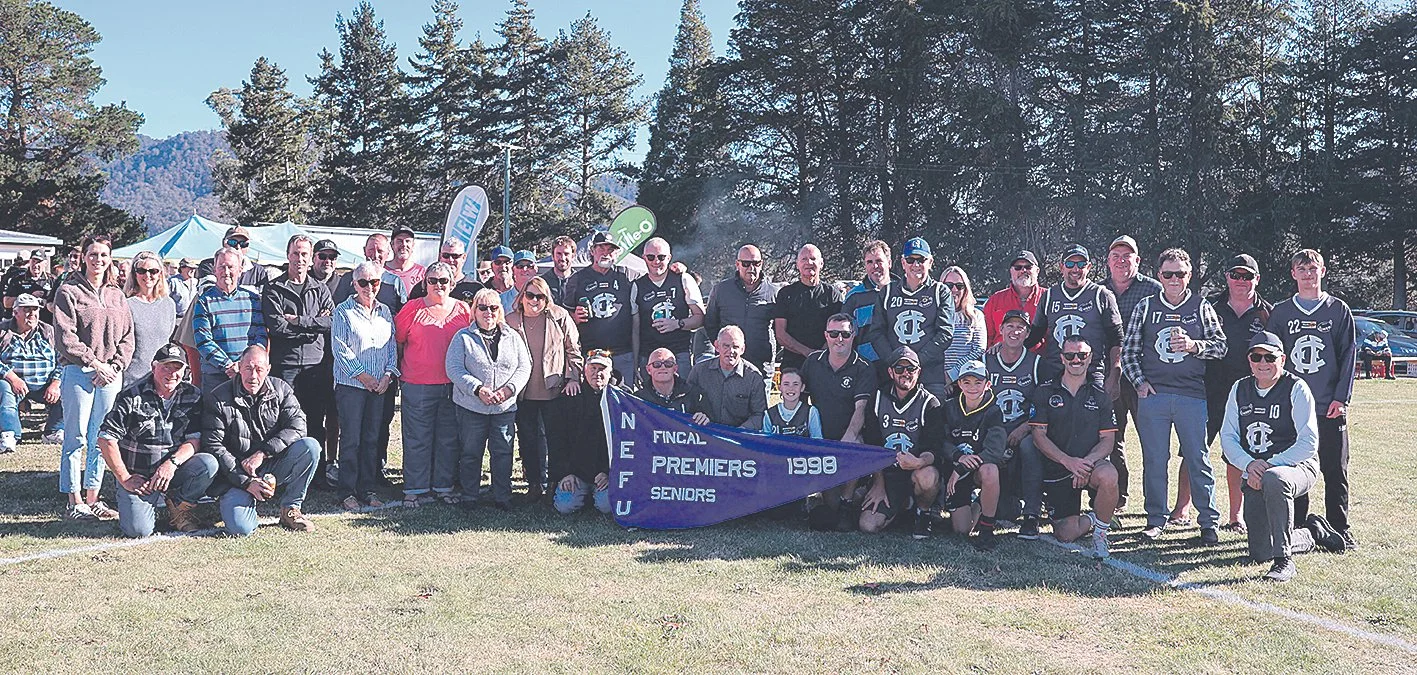 Former Fingal Football Club members were celebrated on Saturday at teh annual heritage match.jpg