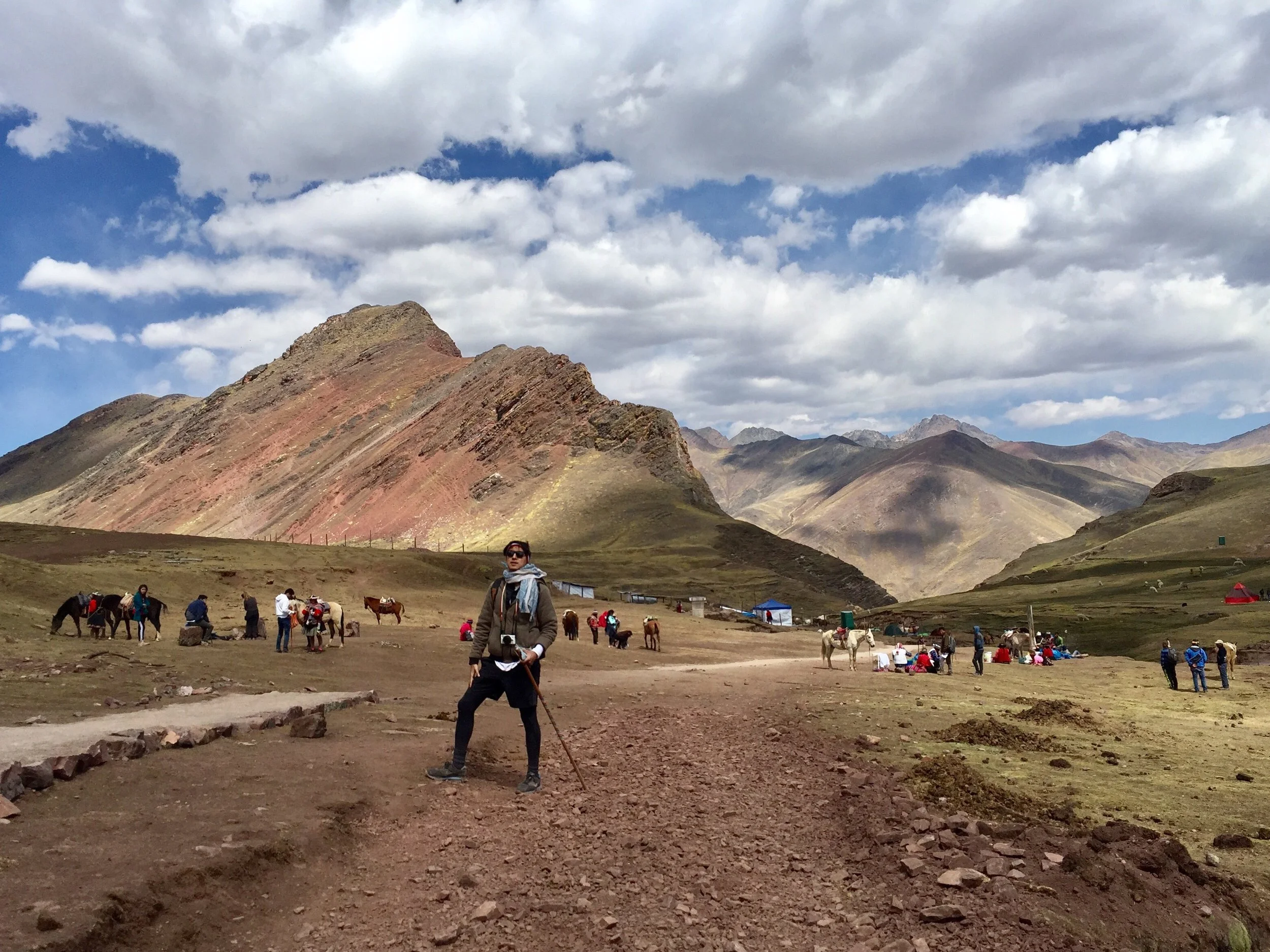 Mt. Rainbow in Peru, 2017