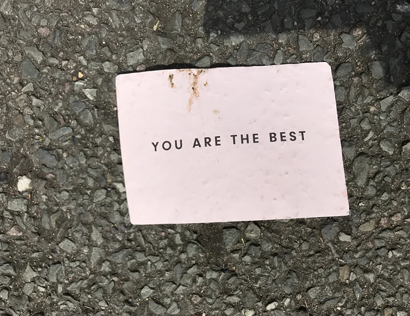 You are the best.