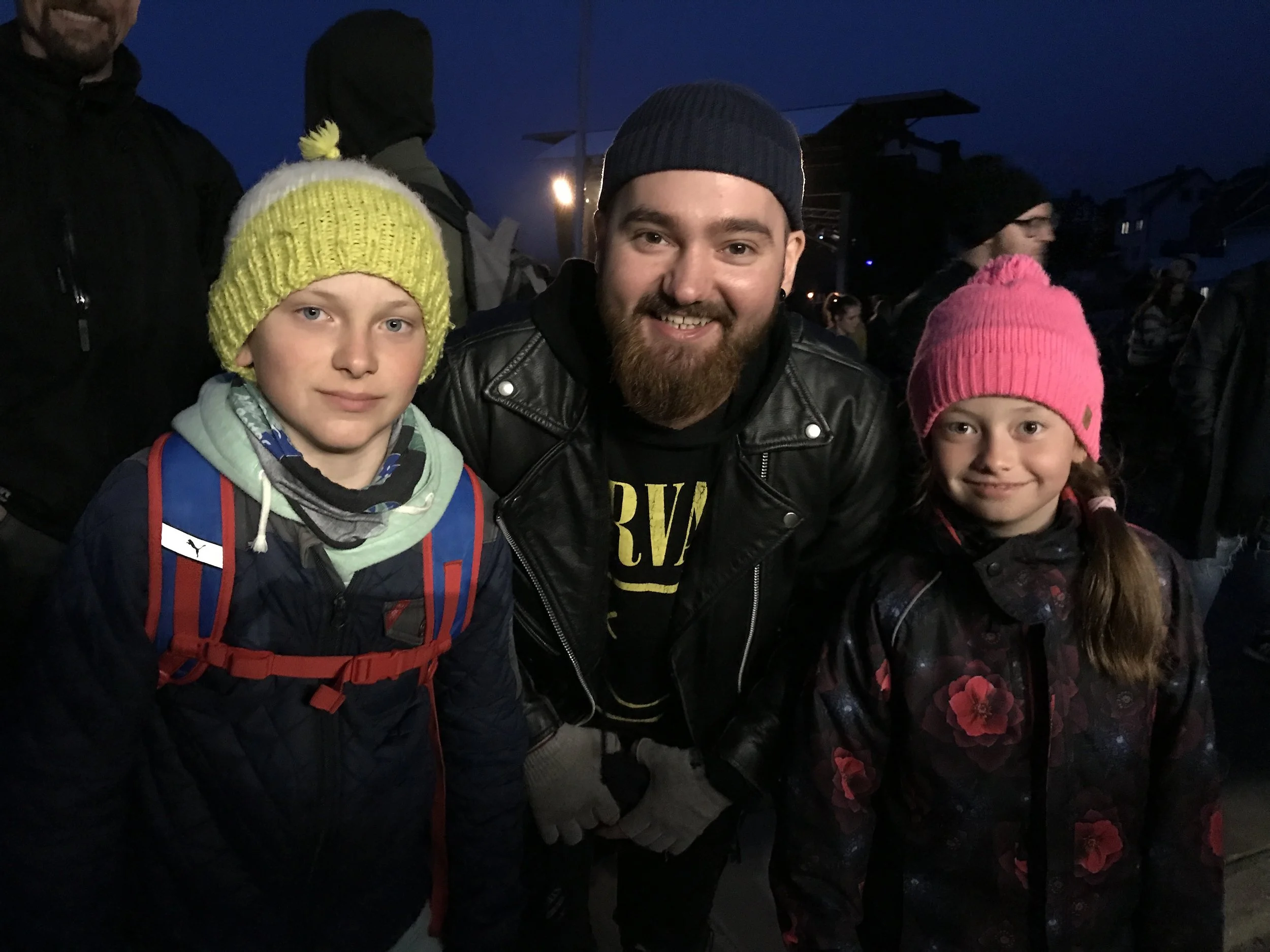 Danny úr Danny & The Veetos er altíð blíður og týður, tá vit hitta hann😊 