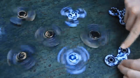 Fidgetspinnarar kunnu vera vandamiklir