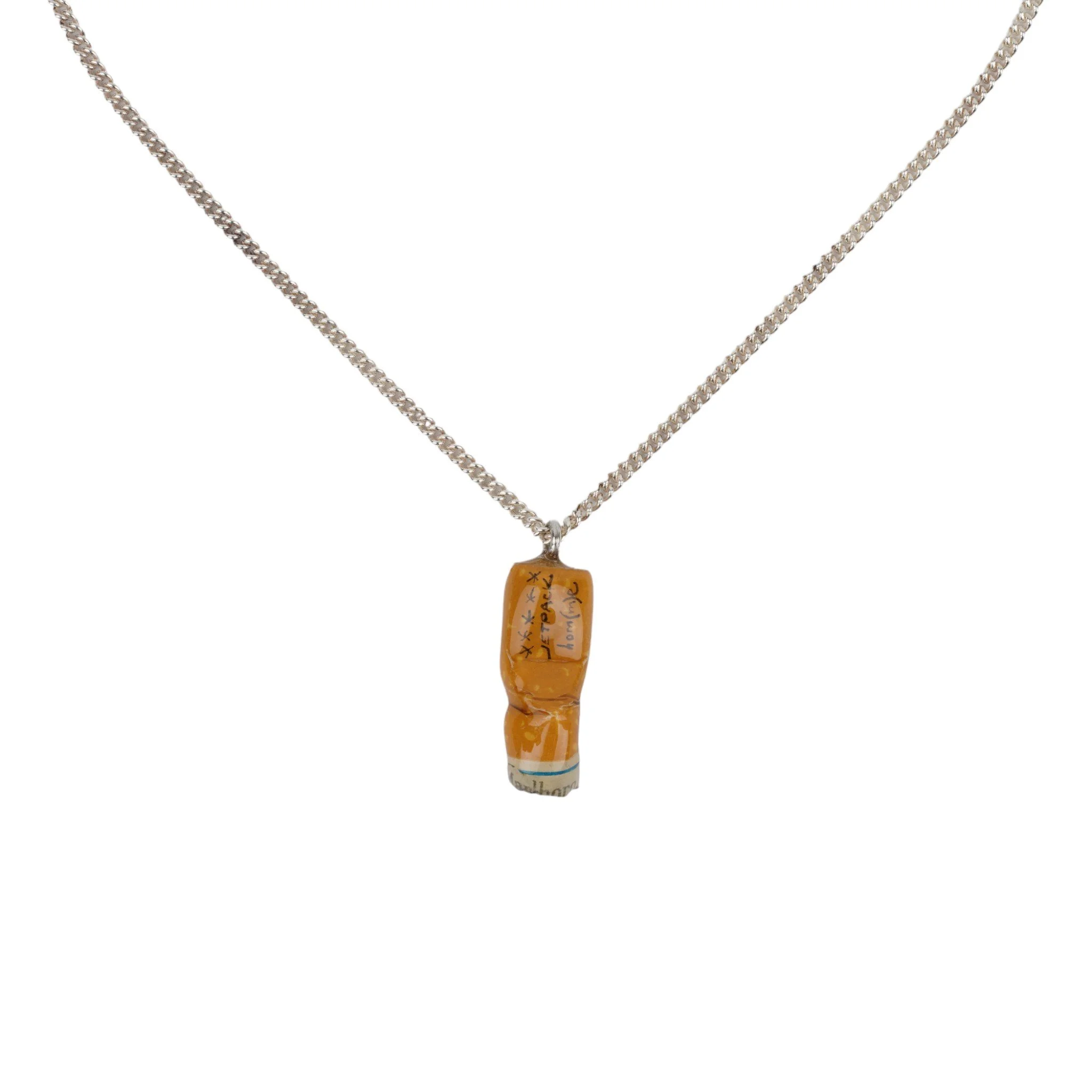 FOUND OBJECT Series: Cigarette BUTT Necklace — JETPACK hom(m)e