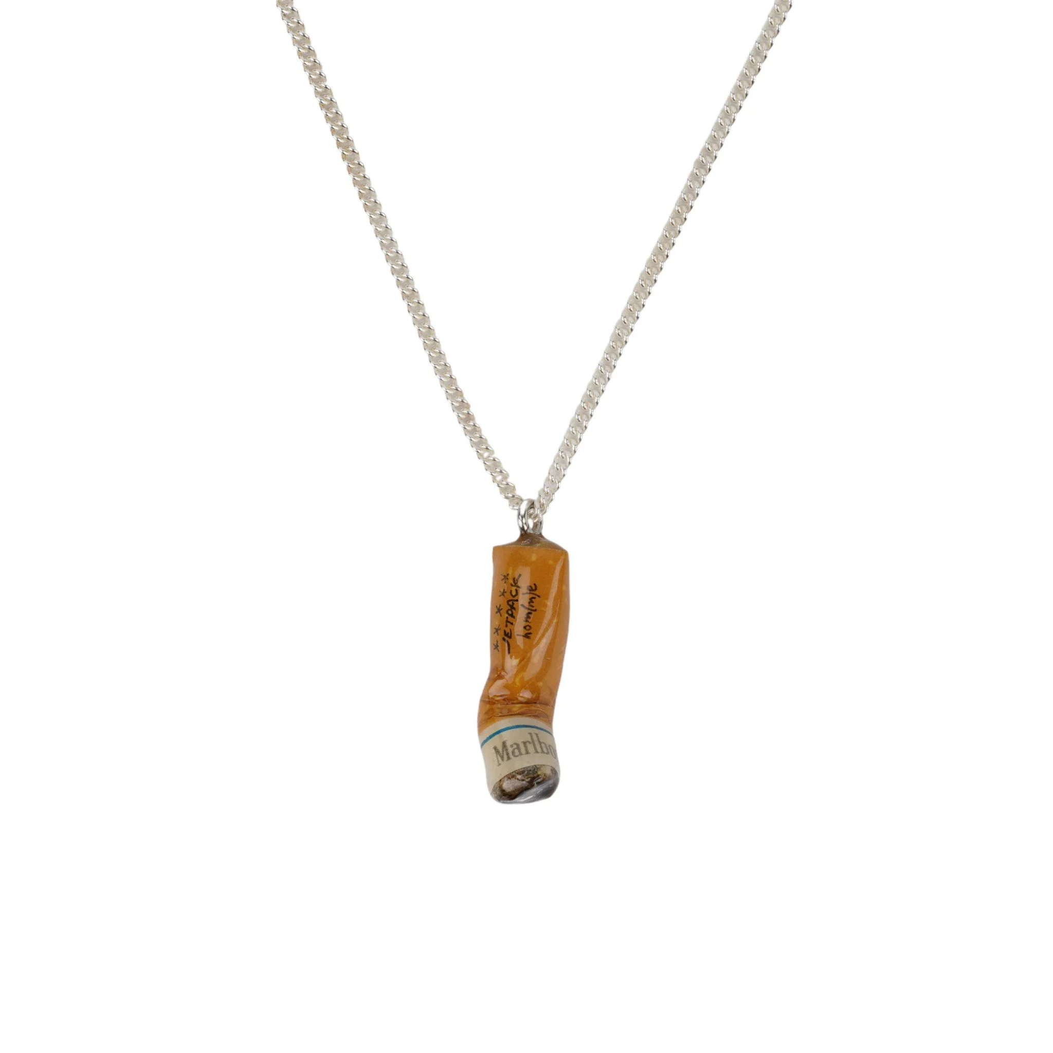cigarette jewelry FOUND OBJECT Series: Cigarette BUTT Necklace — JETPACK hom(m)e
