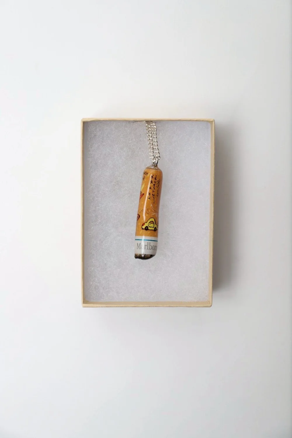 FOUND OBJECT Series: Cigarette BUTT Necklace — JETPACK hom(m)e