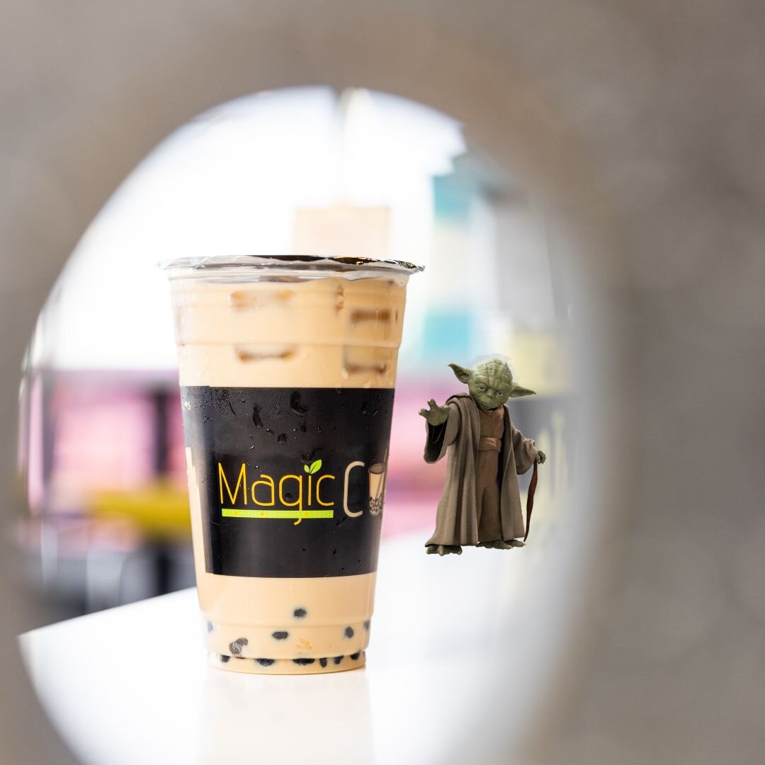 May the 4th be with you 🥸🖖
.
.
.
.
.
.
.
#magiccup #magiccupinc #bubbletea #bubbletealover #bubbleteaaddict #bubbleteatime #bubbleteashop #bubbleteas #boba #bobatea #bobalove #bobalife #bobamilktea #bobatime #bobaaddict #bobalover #bobadrinks #boba