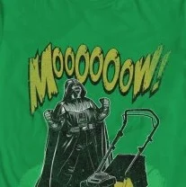Darth Vader says “Moooooow” from We Love Fine