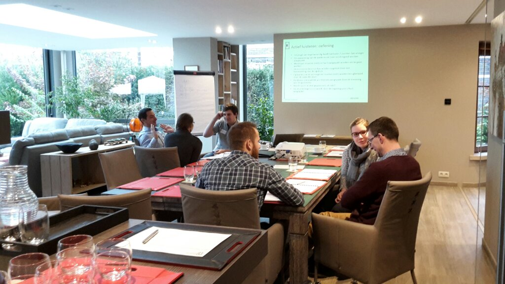 Een training op onze locatie om een team klantgericht te laten werken...
