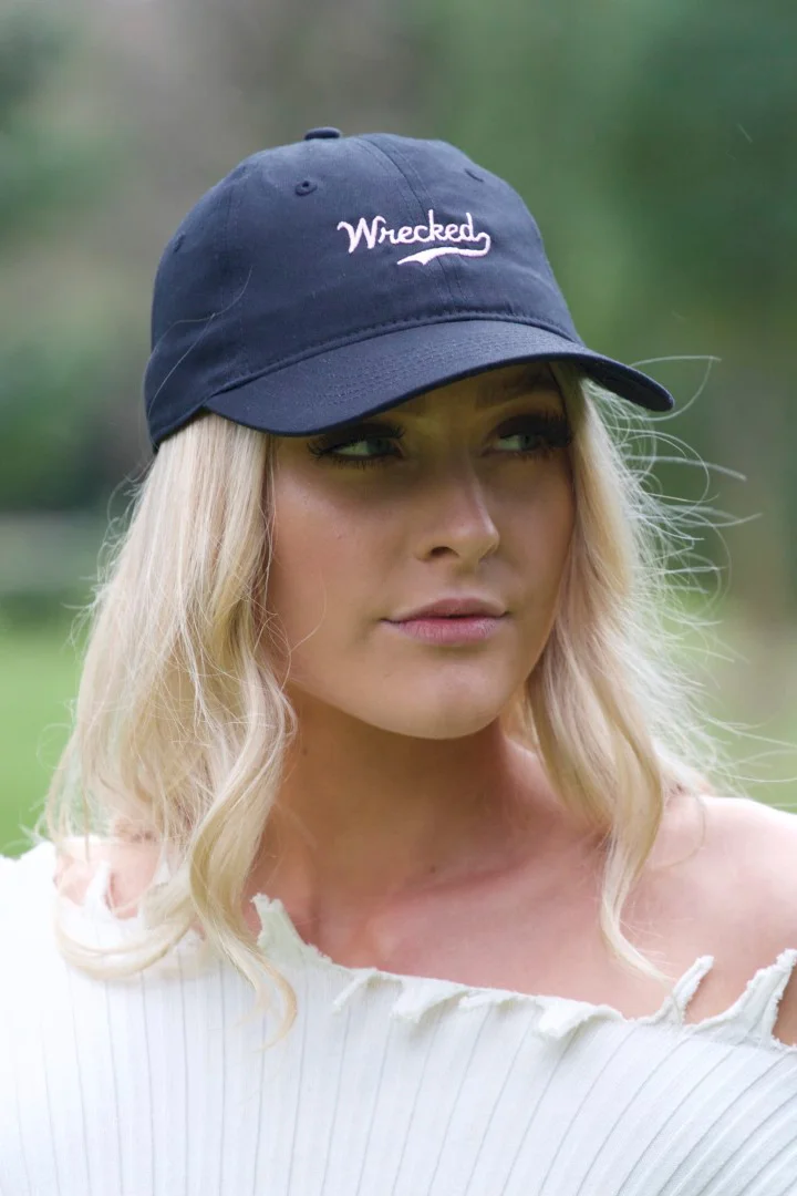 Home Run Mini - Black w/ Pink, Cap