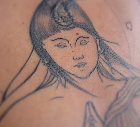 Start of a Kannon Back Piece
