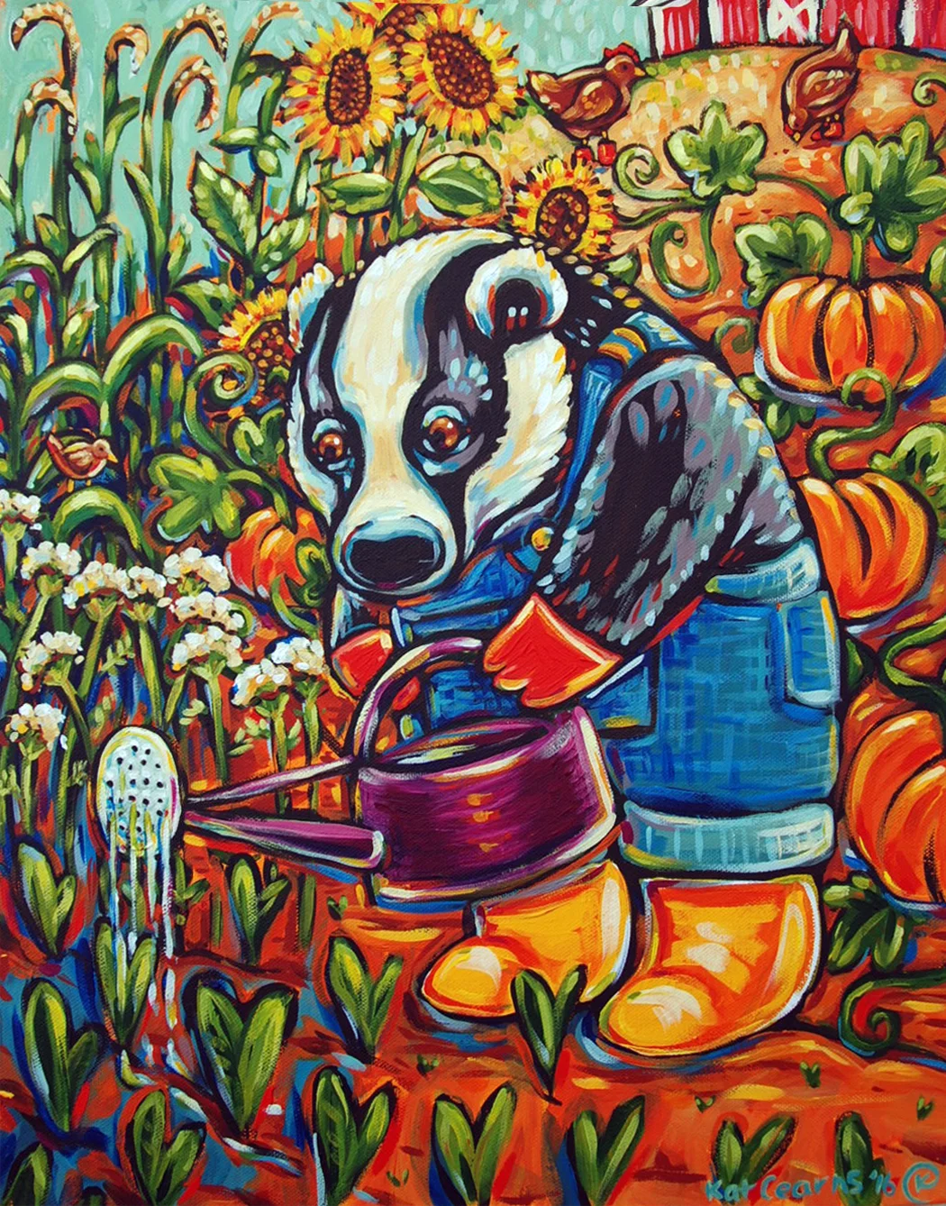 Ms. Grumbles Endeavours to Discover Her One True Vocation: Farmer 2016.