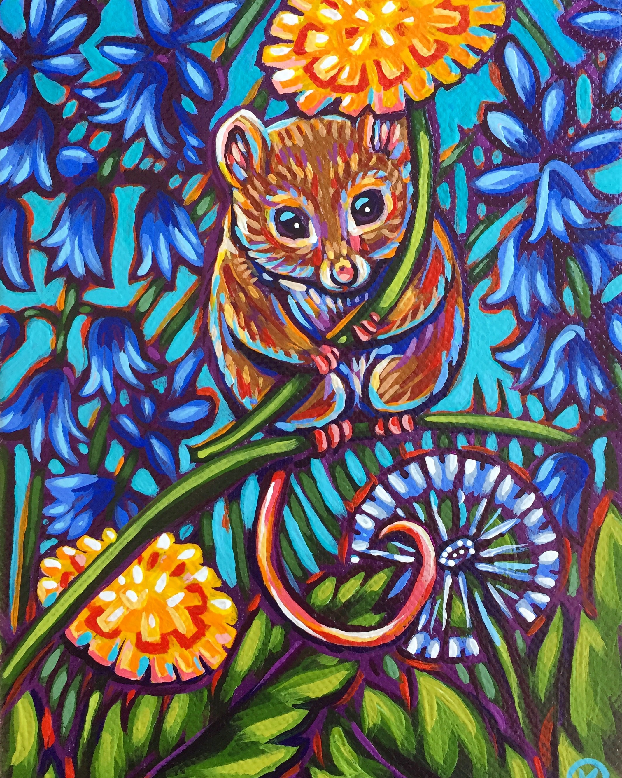 Dandelions and Bluebells 2017