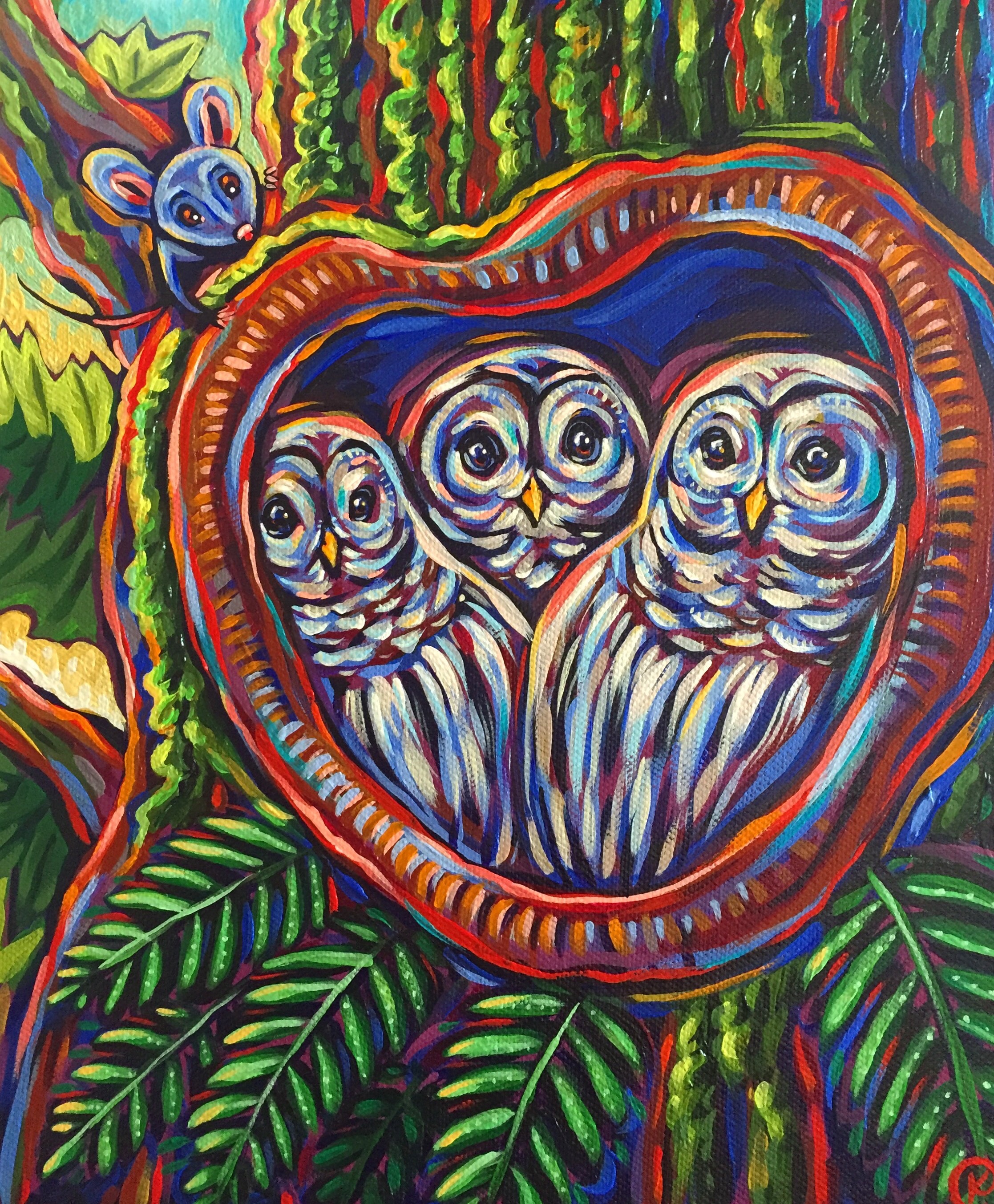Three Sisters 2017. Sold