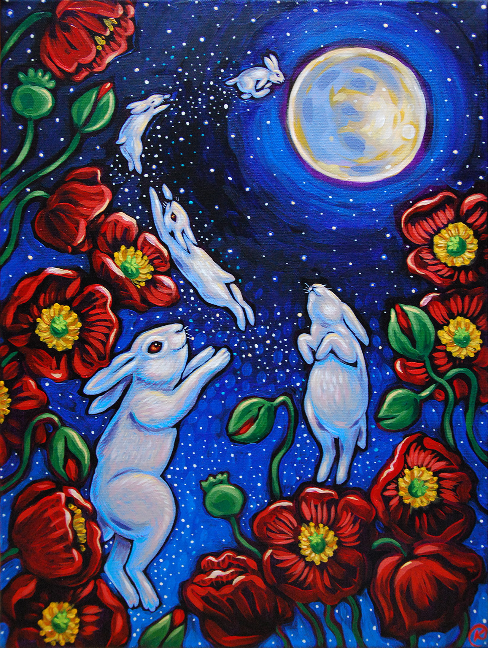White Rabbits Return to the Moon 2019