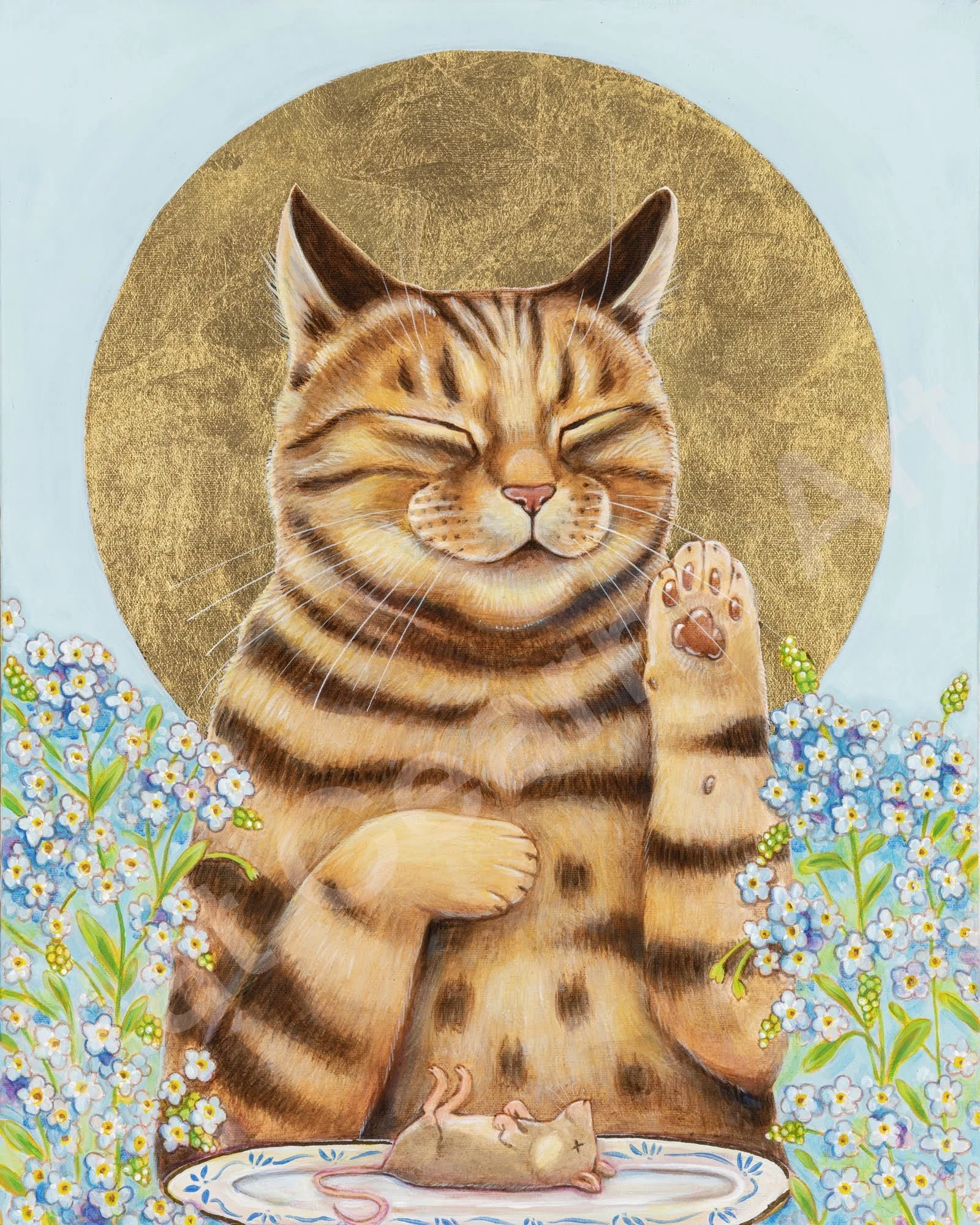 Patron Saint of Presents Paper Prints 8x10