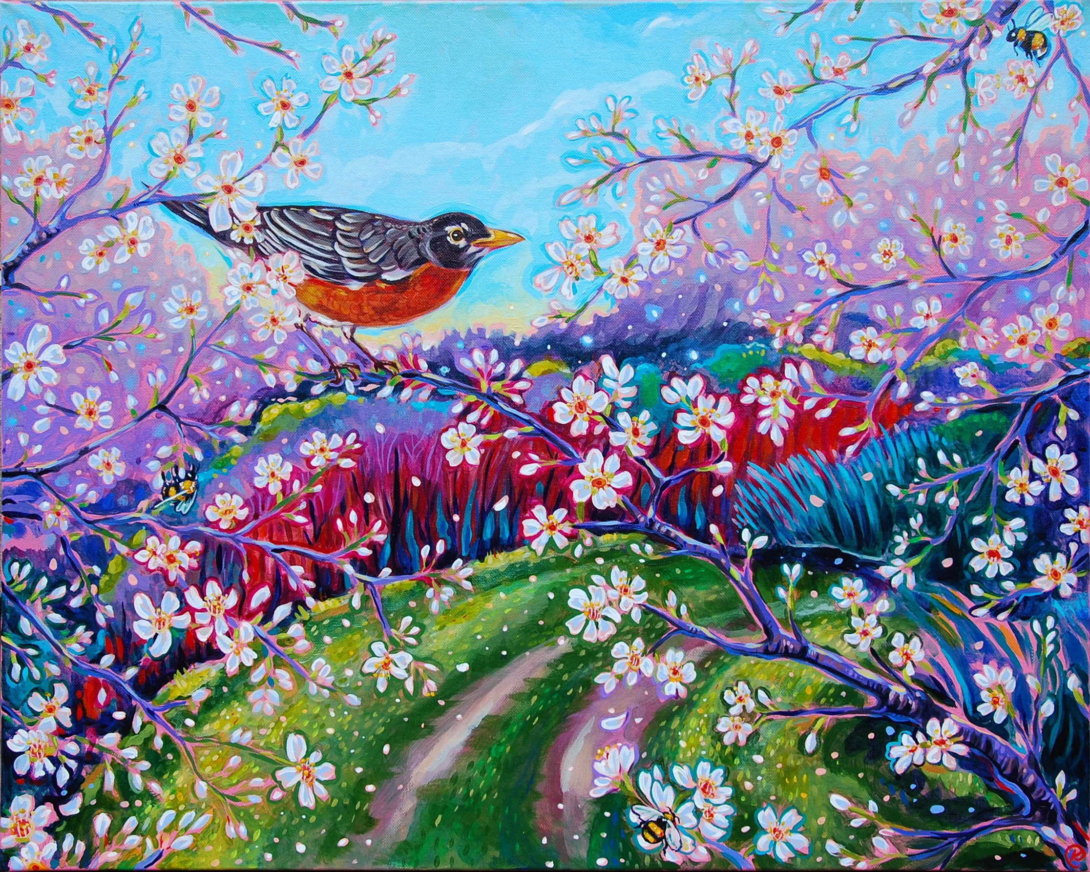 Spring Impressions, Rathtrevor 2019. Sold