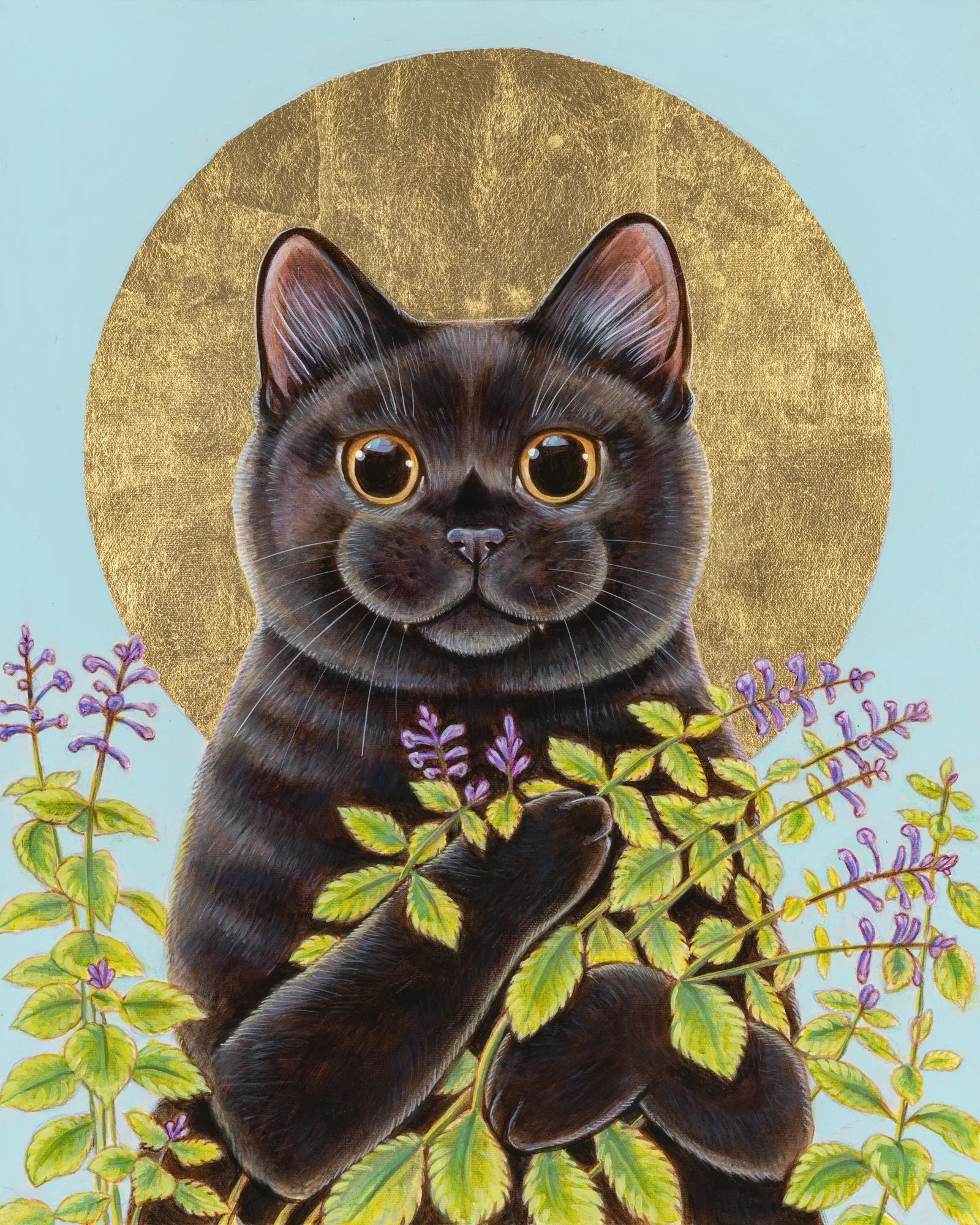 Patron Saint of Zoomies, 2022. Sold.